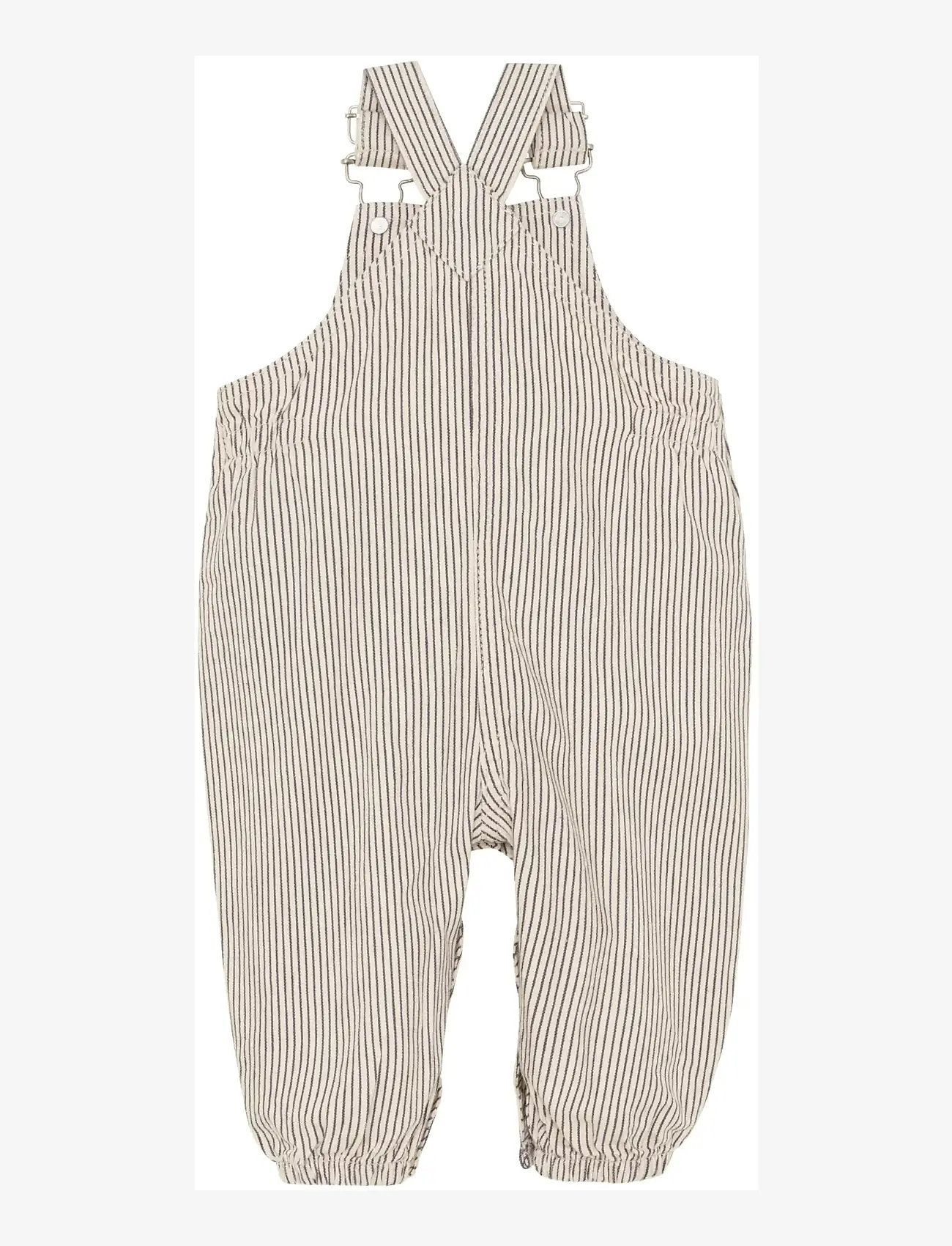 Minymo - Overall Twill Y/D - overalls - white swan - 1