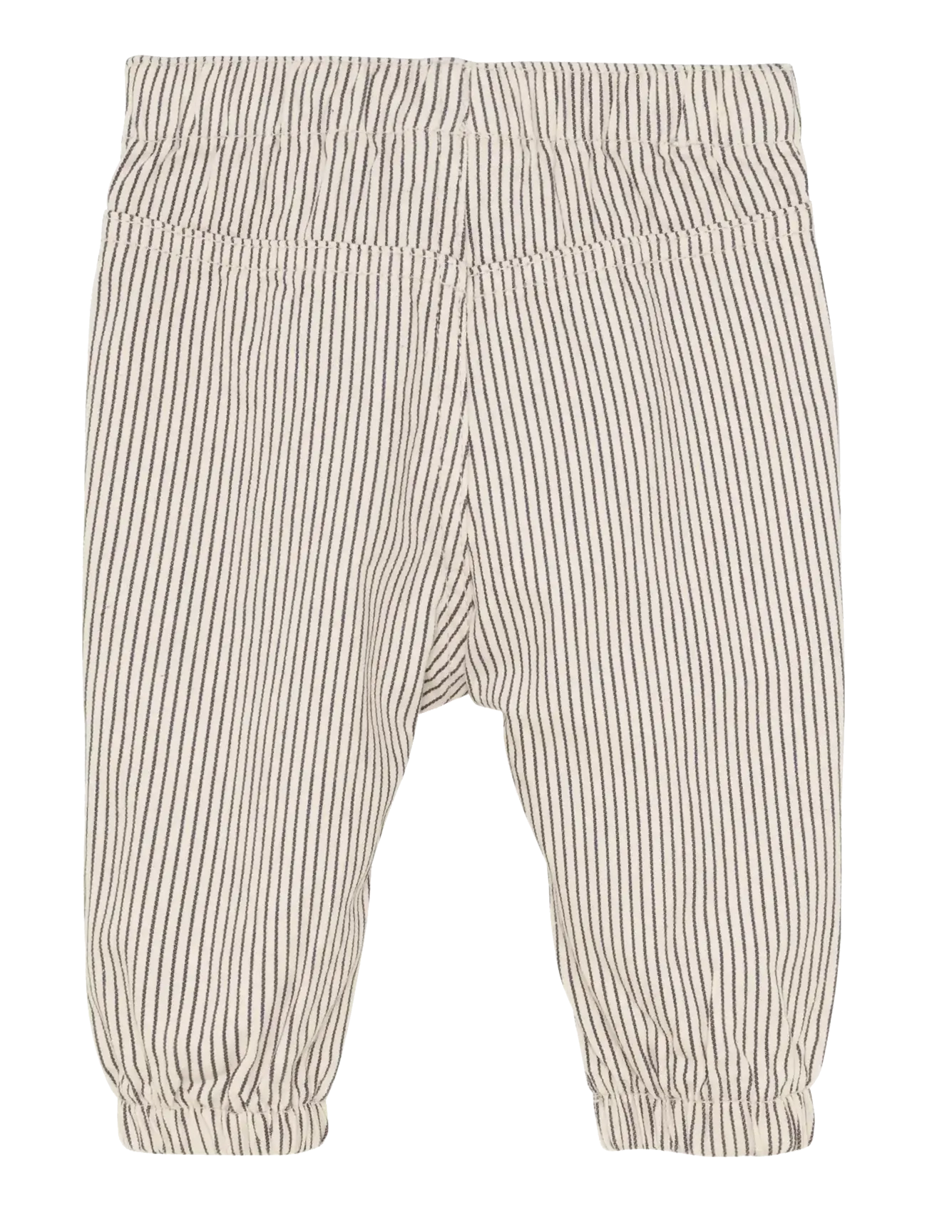 Minymo - Pants Twill Y/D - byxor - white swan - 1