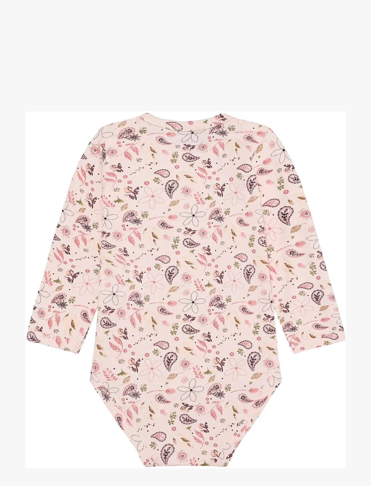 Minymo - Body LS AOP - long-sleeved - mauve chalk - 1