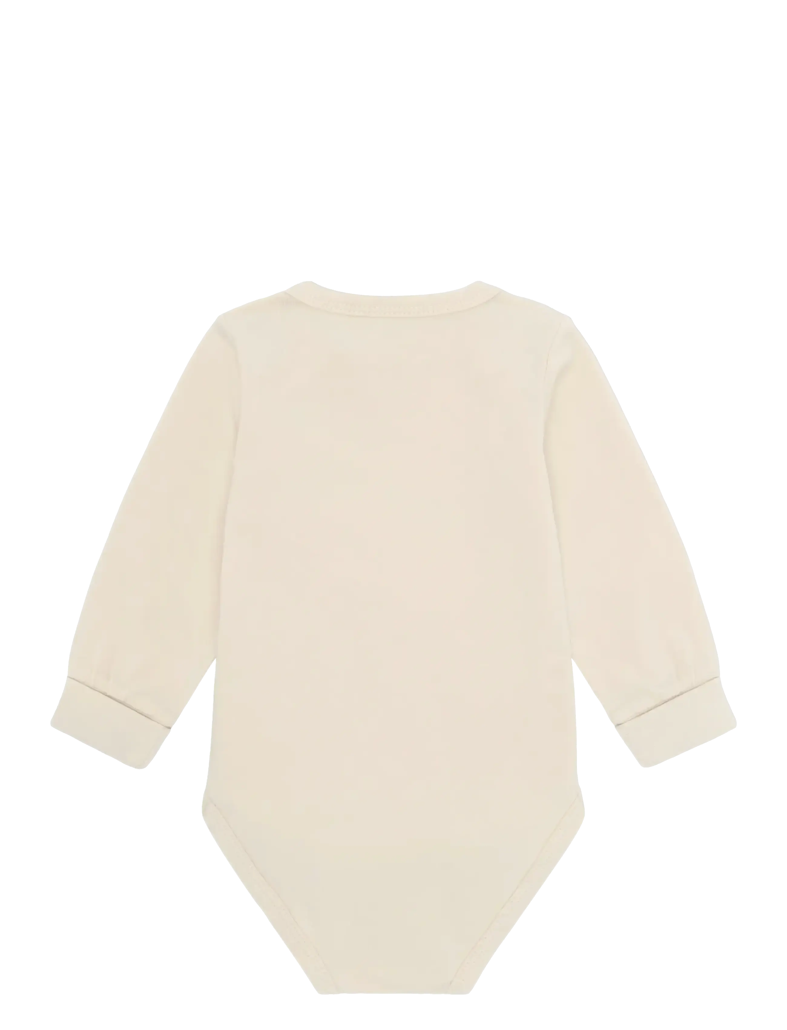 Minymo - Body LS - långärmade - white swan - 1