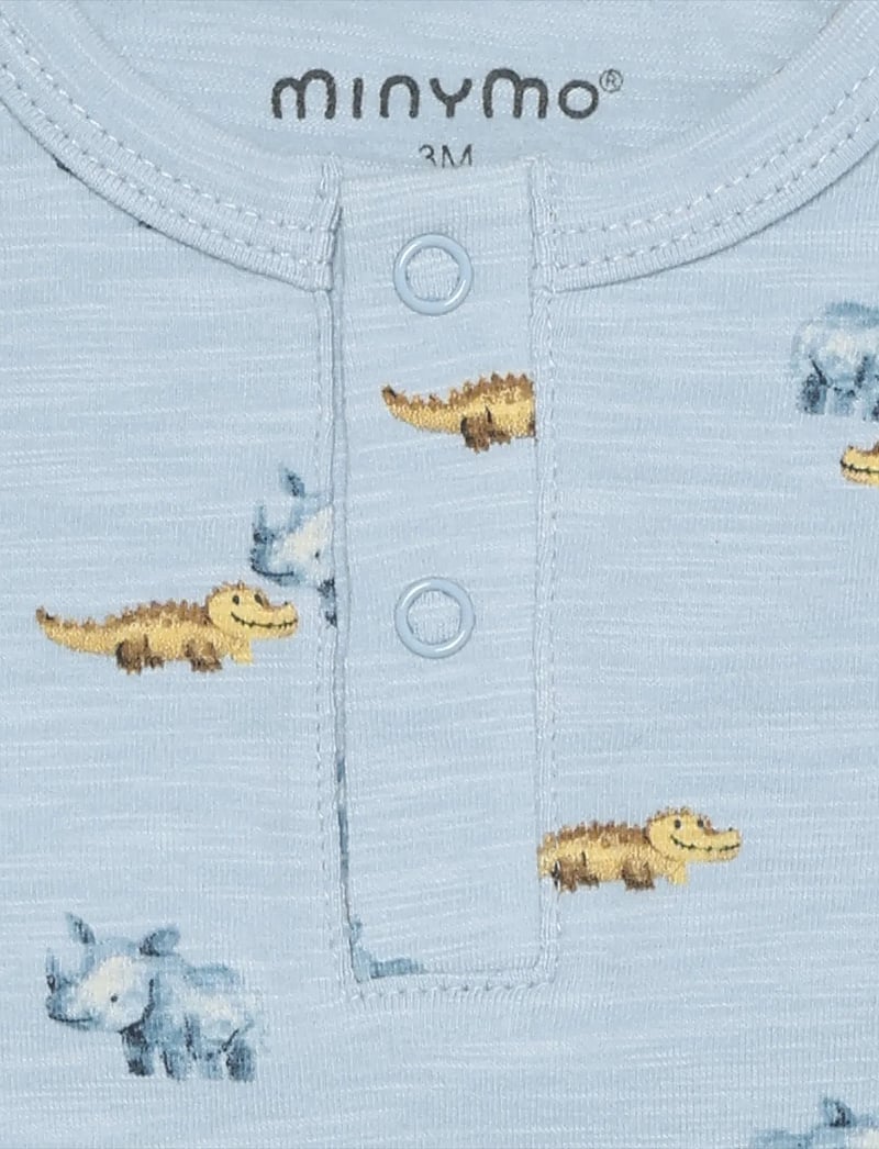 Minymo - Body LS AOP - pikkade varrukatega - niagara mist - 3