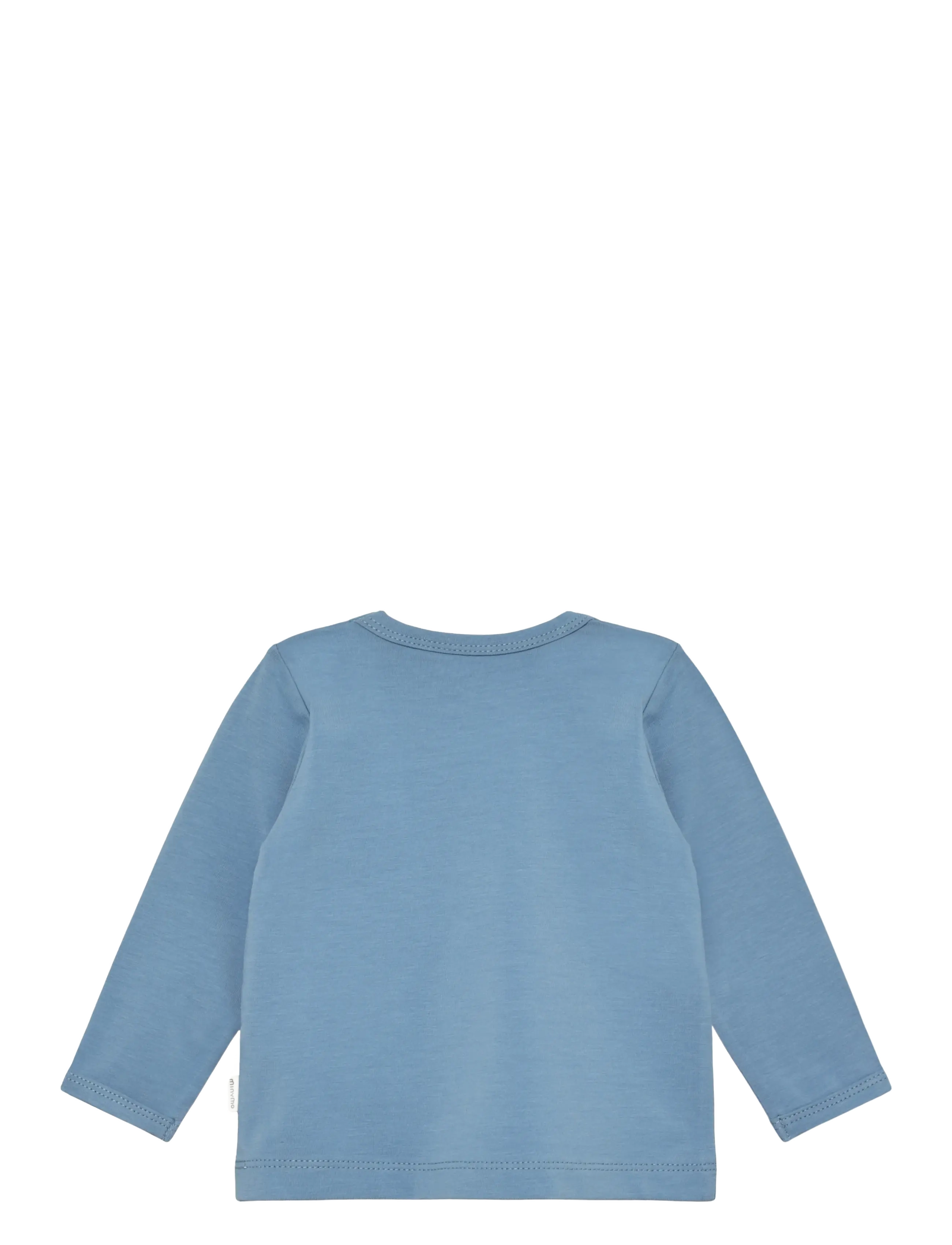 Minymo - T-shirt LS - blue shadow - 1