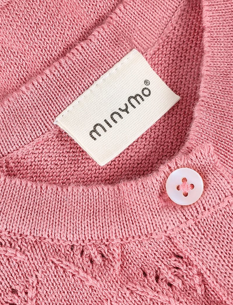 Minymo - Cardigan Knit - cardigans - brandied apricot - 2