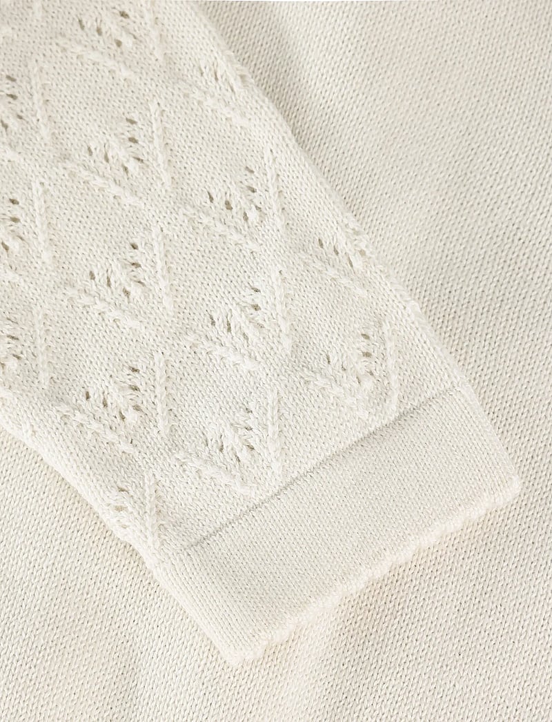 Minymo - Cardigan Knit - cardigans - white swan - 3
