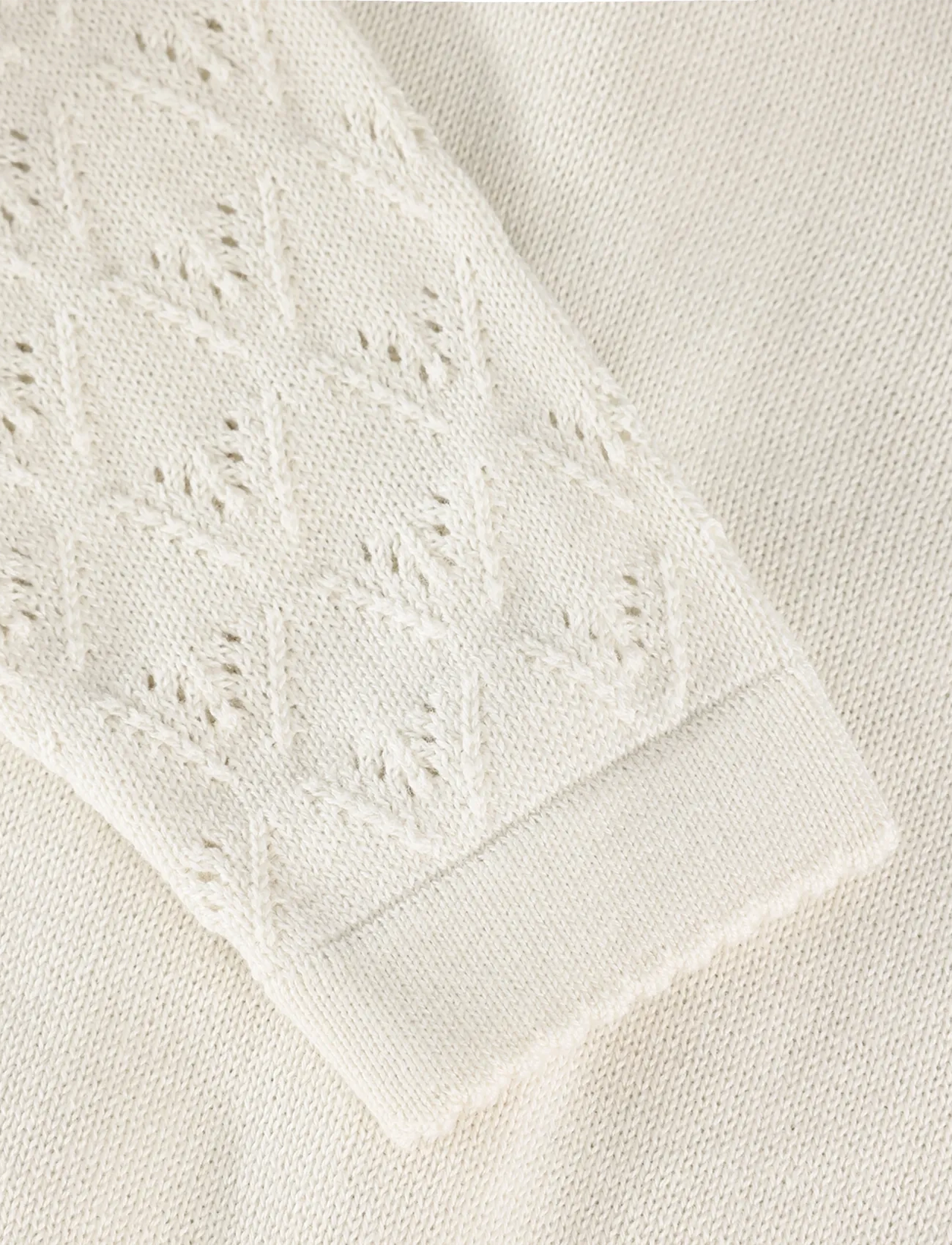 Minymo - Cardigan Knit - cardigans - white swan - 3