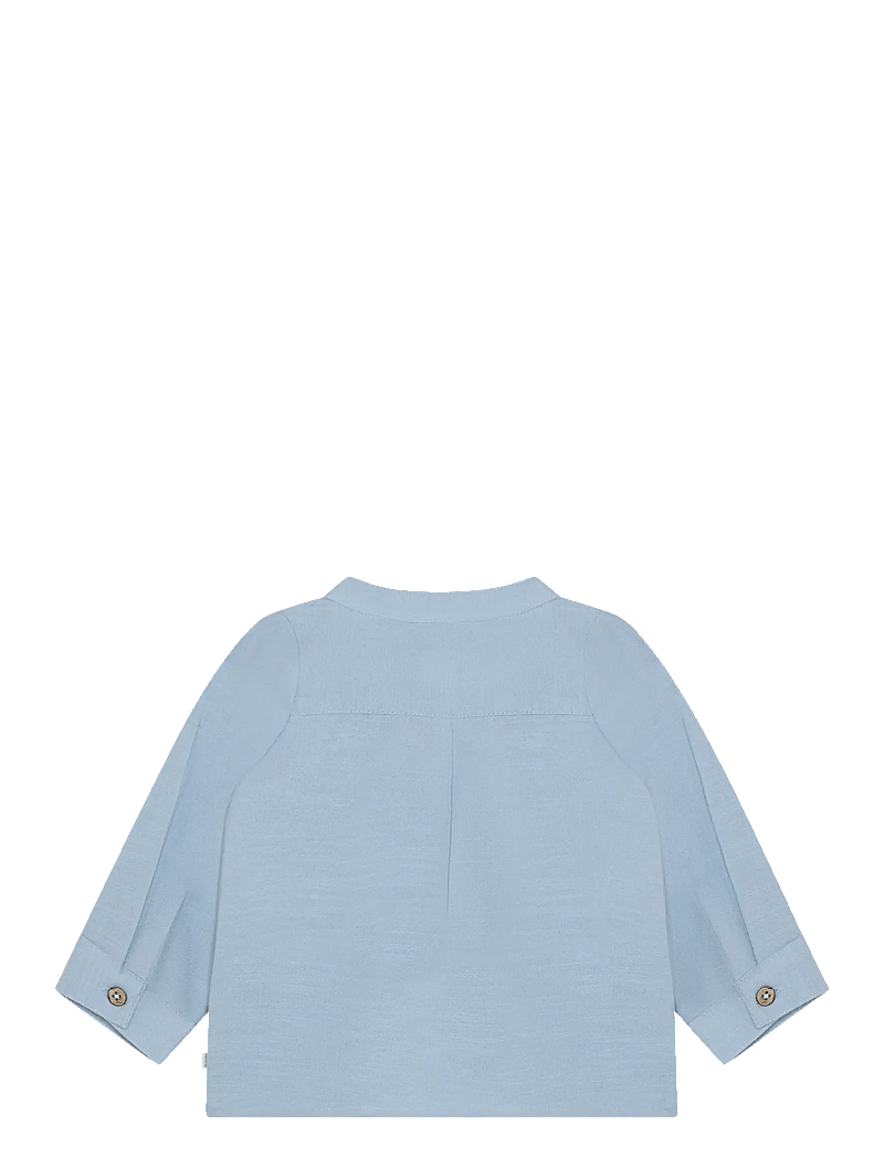 Minymo - Shirt LS - short-sleeved t-shirts - niagara mist - 1