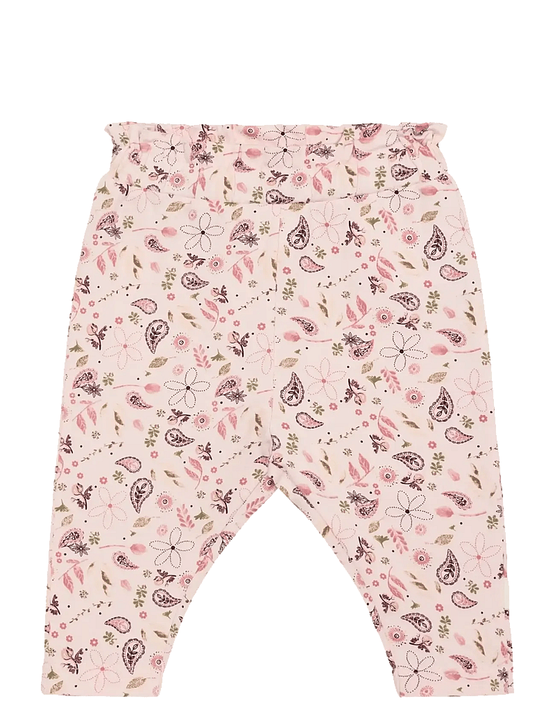 Minymo - Pants AOP - leggings - mauve chalk - 1