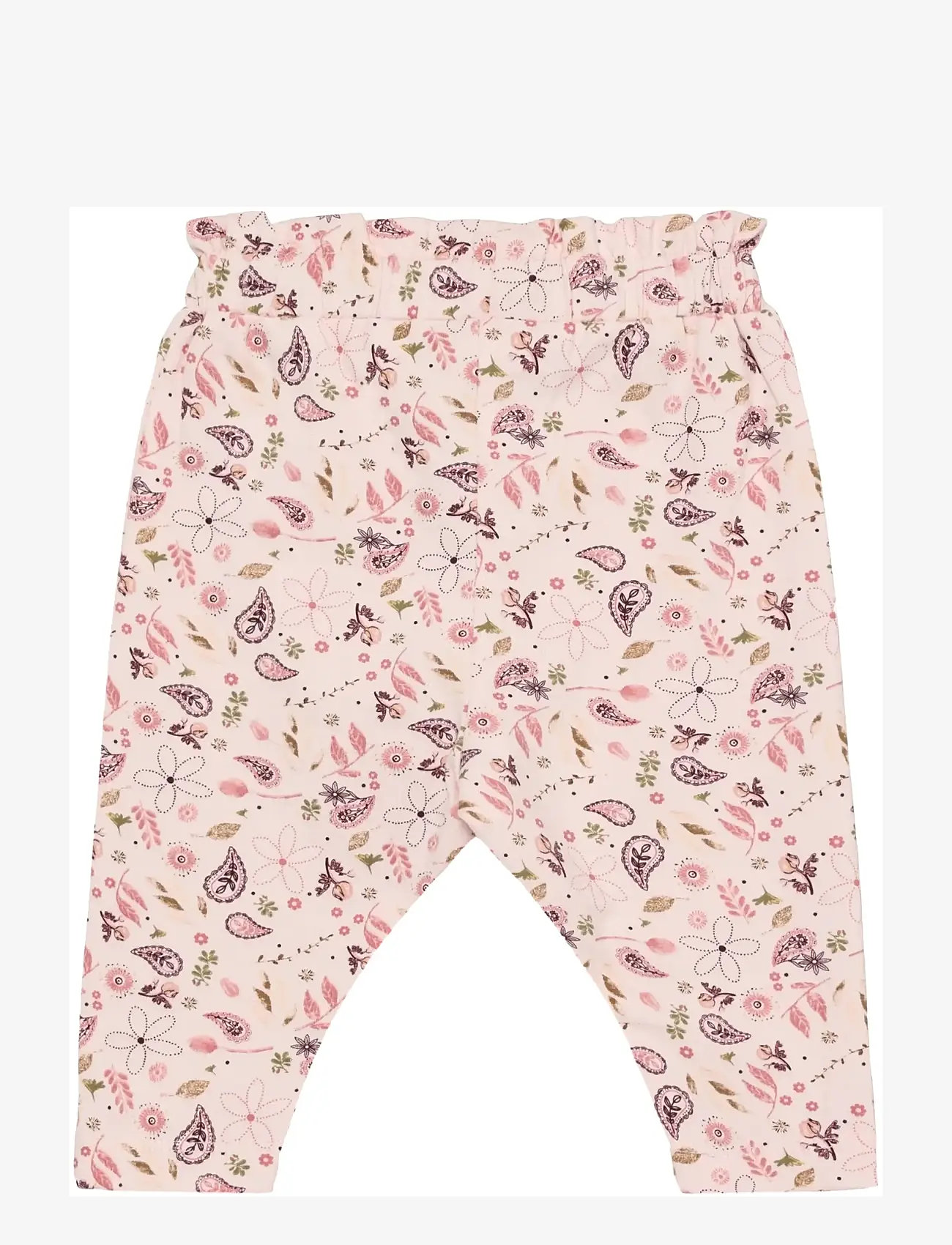 Minymo - Pants AOP - leggings - mauve chalk - 2