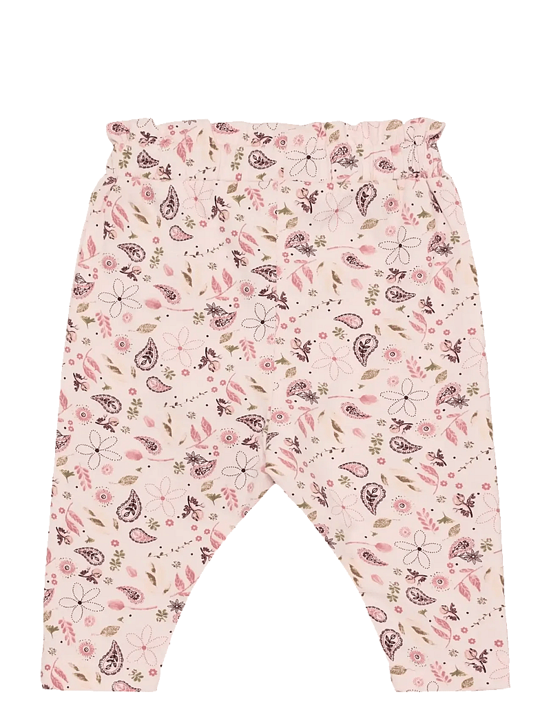 Minymo - Pants AOP - leggings - mauve chalk - 2