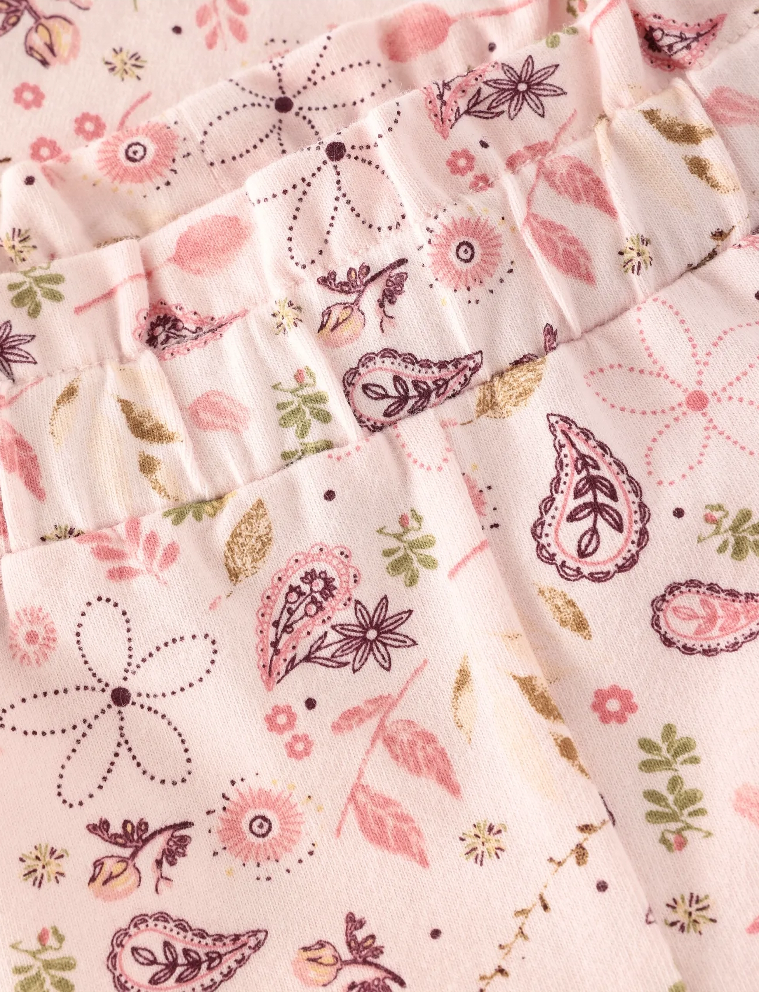 Minymo - Pants AOP - sommerschnäppchen - mauve chalk - 3