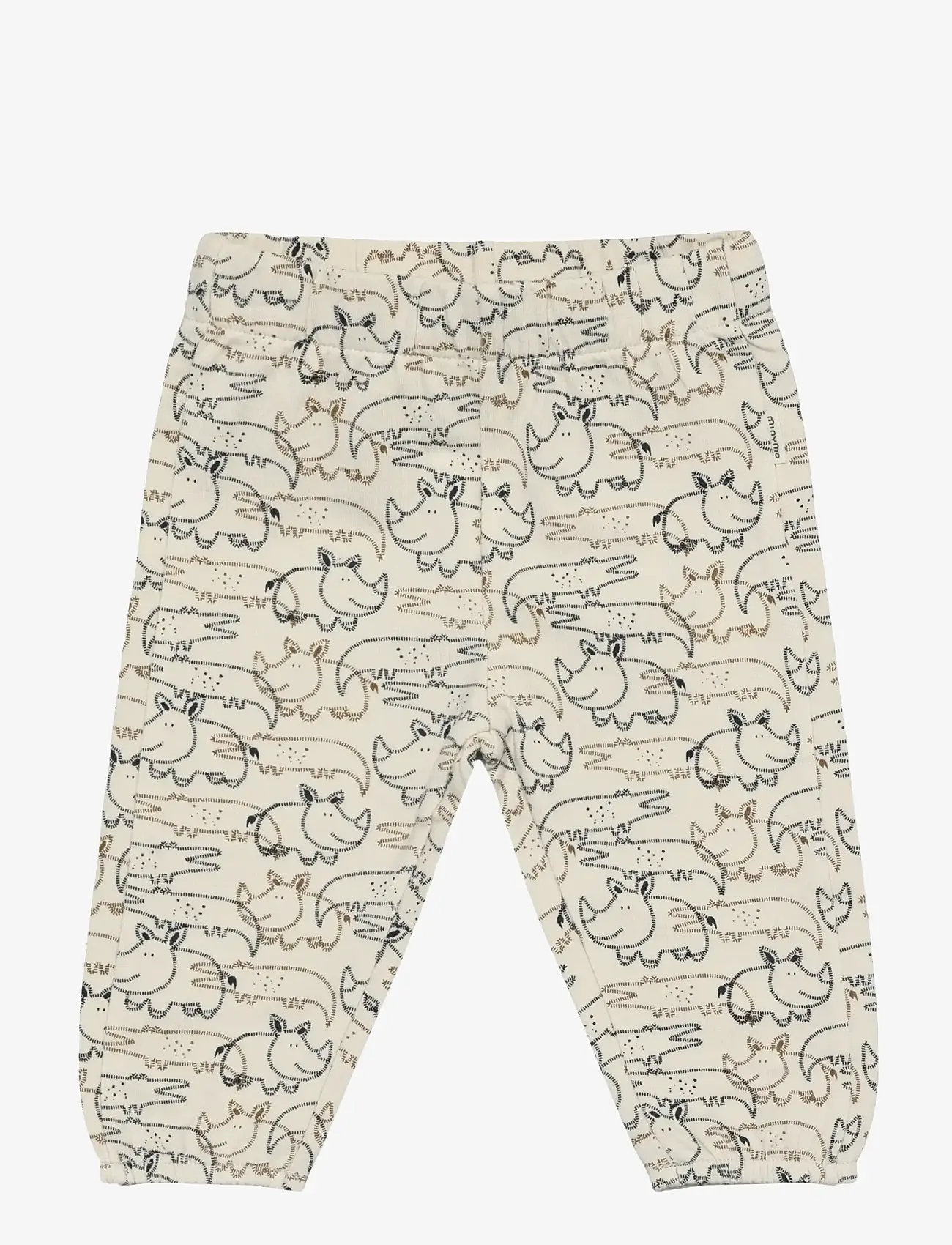 Minymo - Pants Sweat - white swan - 0