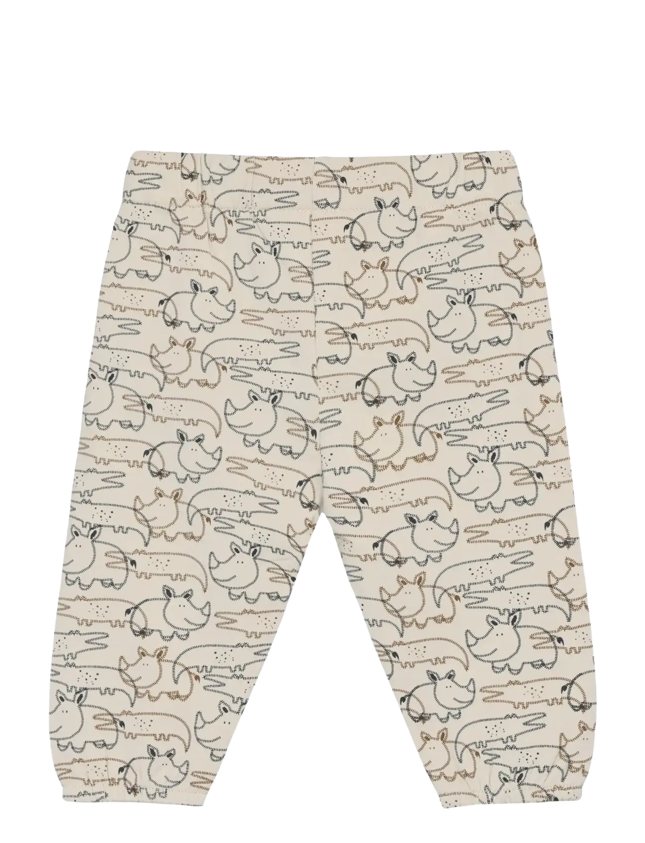 Minymo - Pants Sweat - sweatpants - white swan - 1