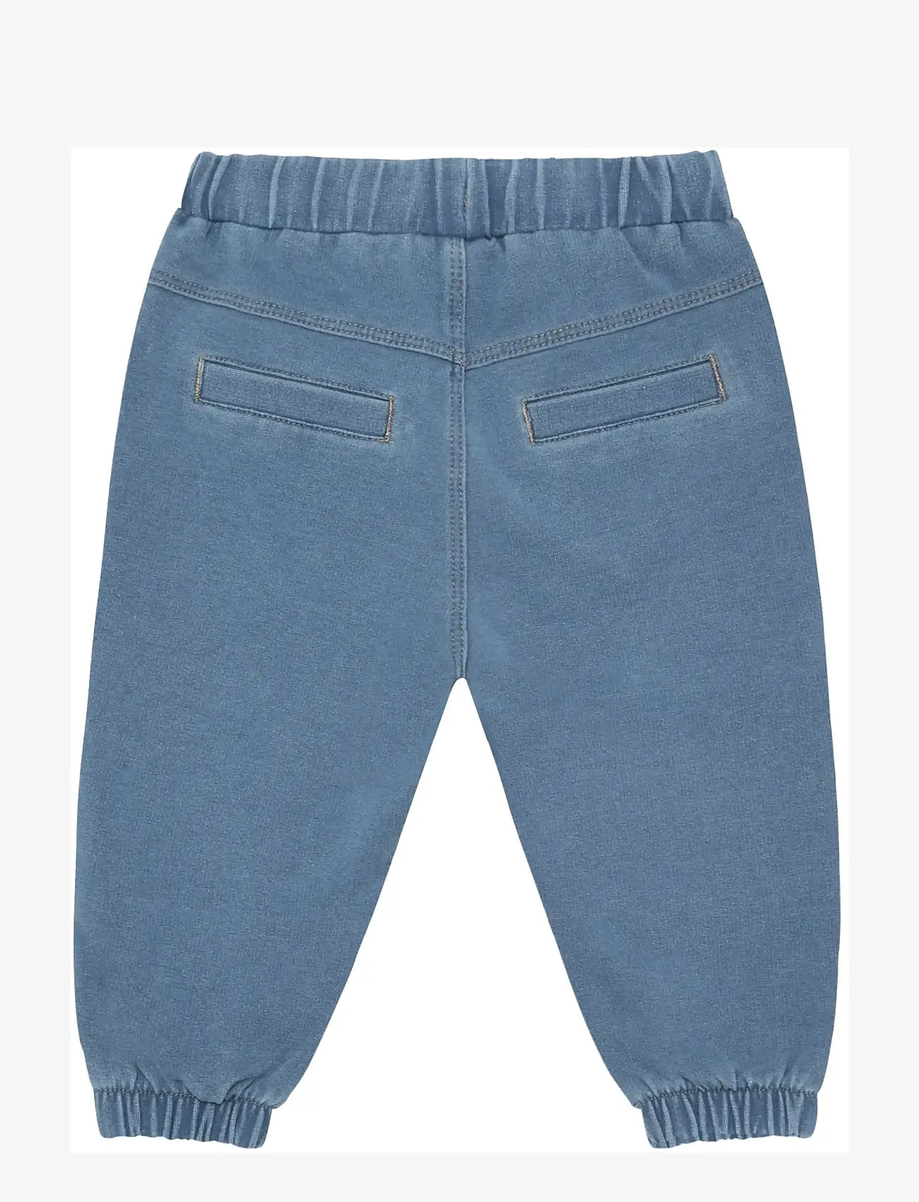 Minymo - Pants Sweat Denim - sweatpants - crockery - 1