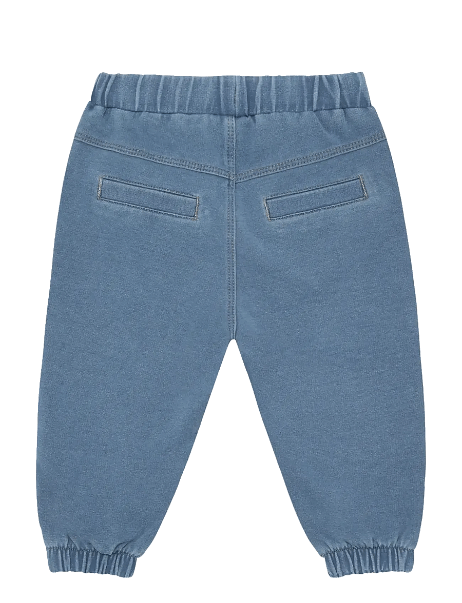 Minymo - Pants Sweat Denim - jogginghosen - crockery - 1