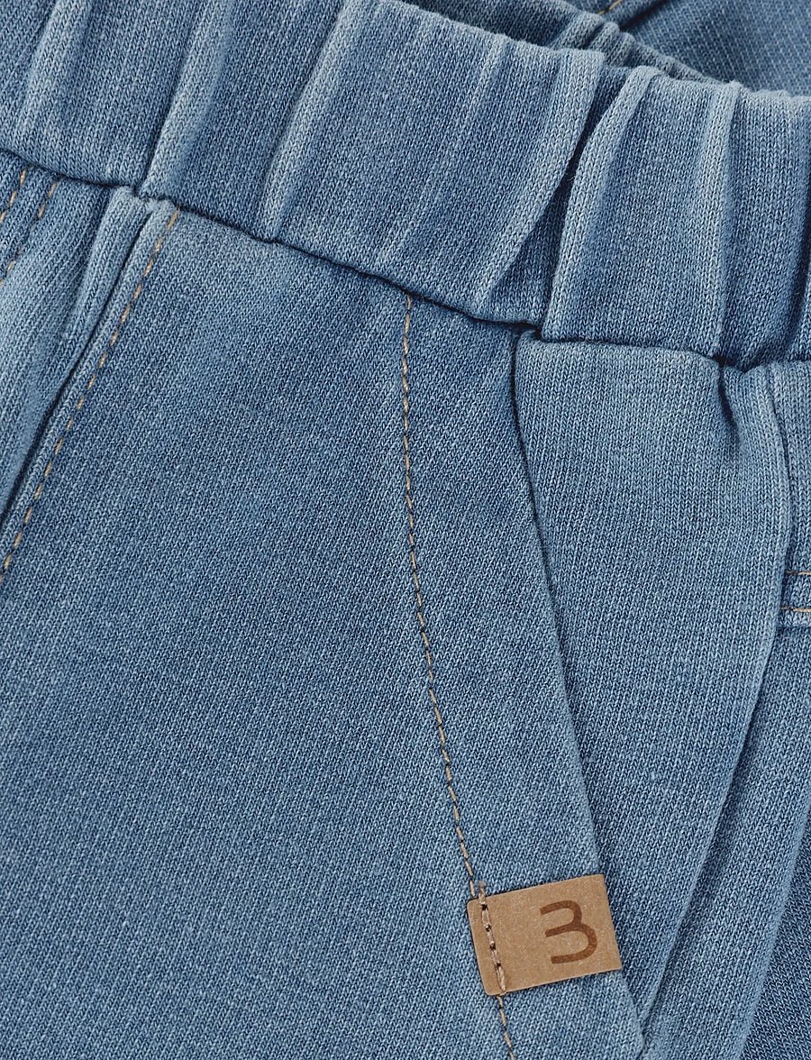 Minymo - Pants Sweat Denim - jogginghosen - crockery - 2