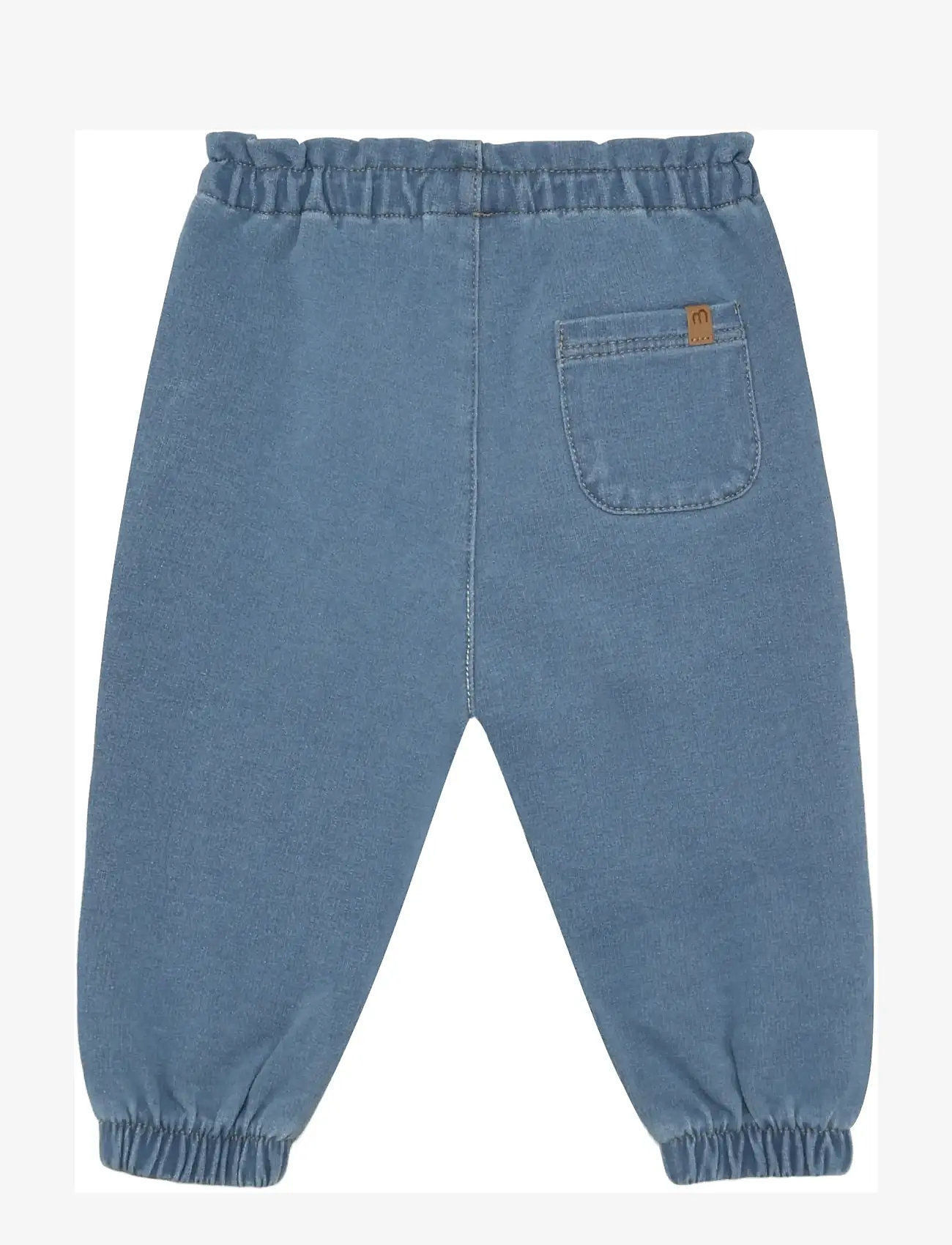 Minymo - Pants Sweat Denim - sweatpants - faded denim - 1