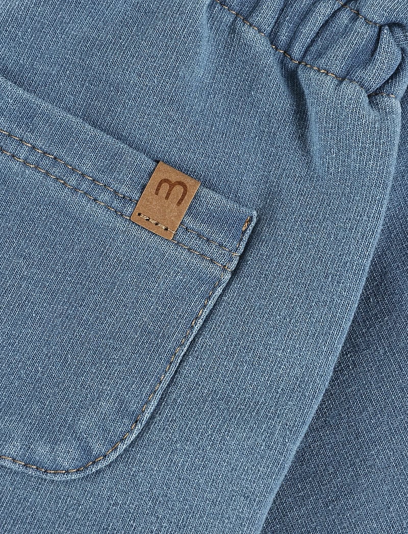 Minymo - Pants Sweat Denim - sweatpants - faded denim - 2