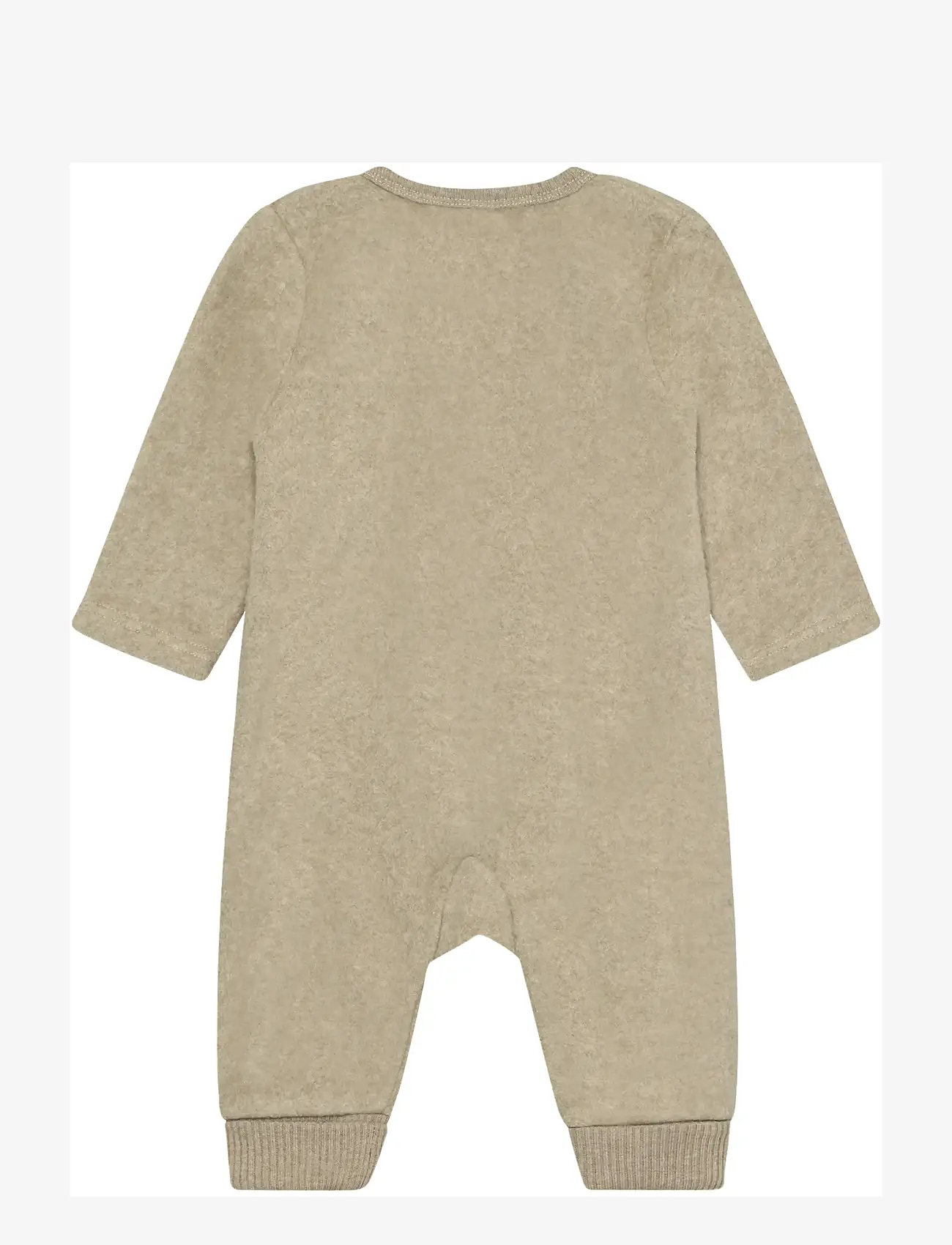 Minymo - Suit LS Fleece - slå-om-bodyer - crockery - 1