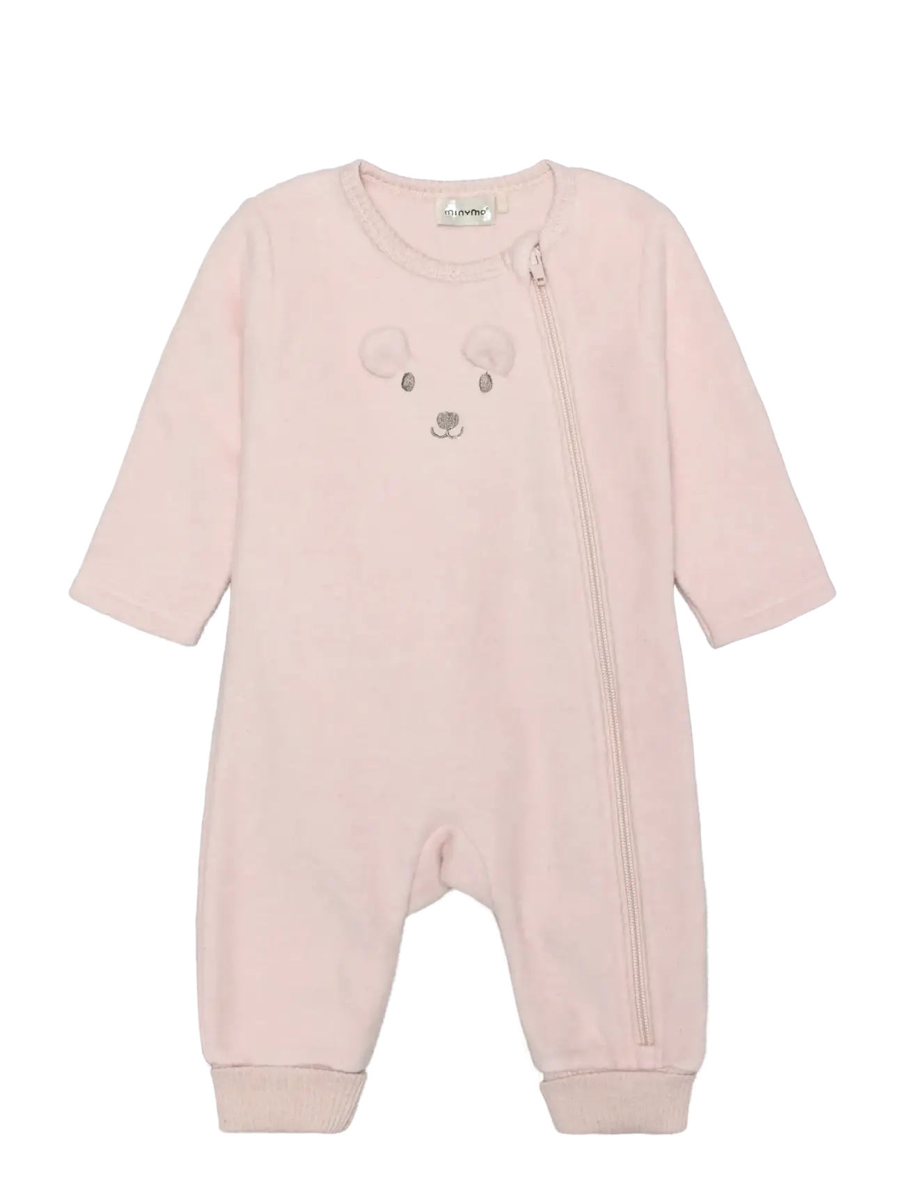 Minymo Suit LS Fleece - Bodyt - PEACH WHIP / pink/rose