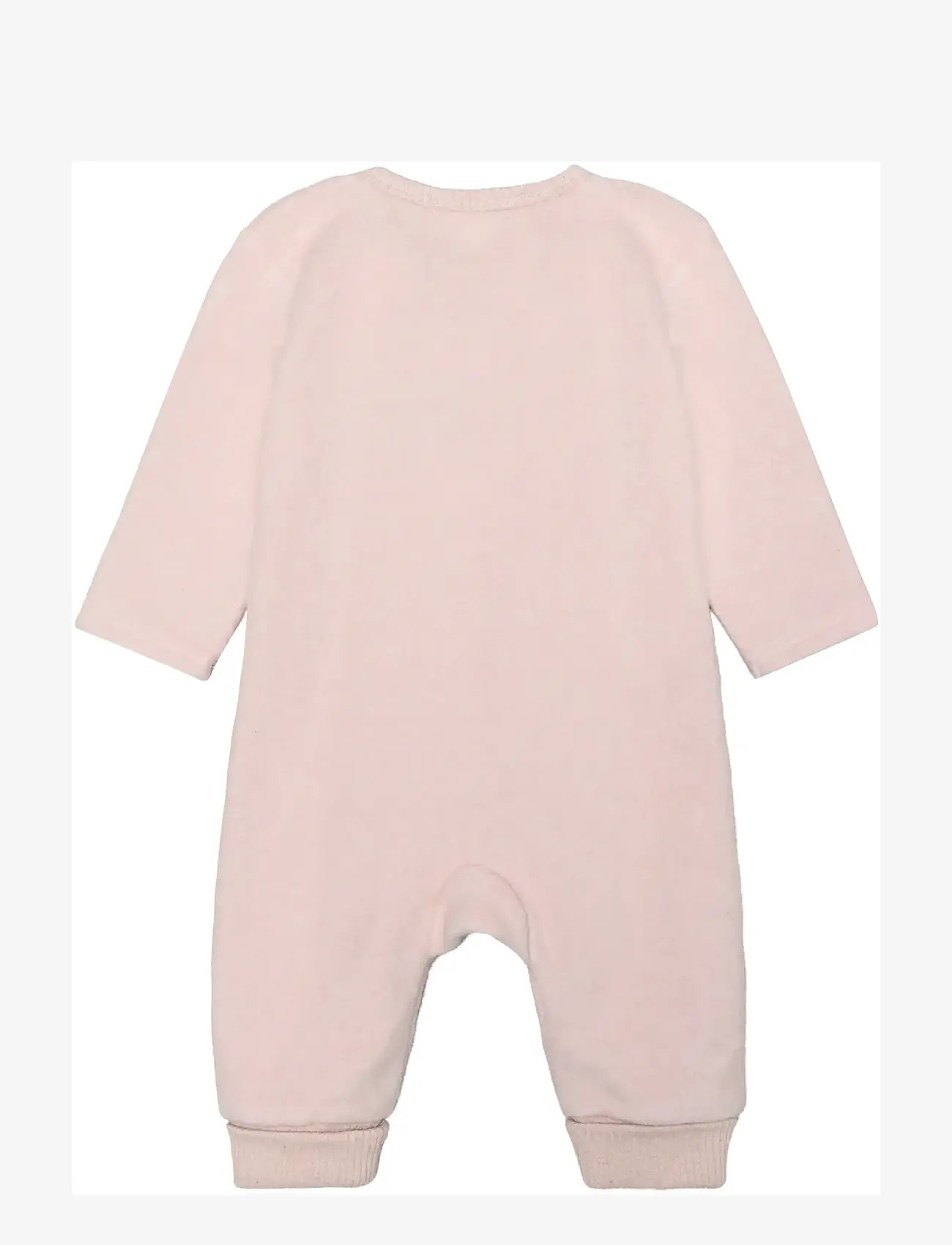 Minymo - Suit LS Fleece - slå-om-bodyer - peach whip - 2