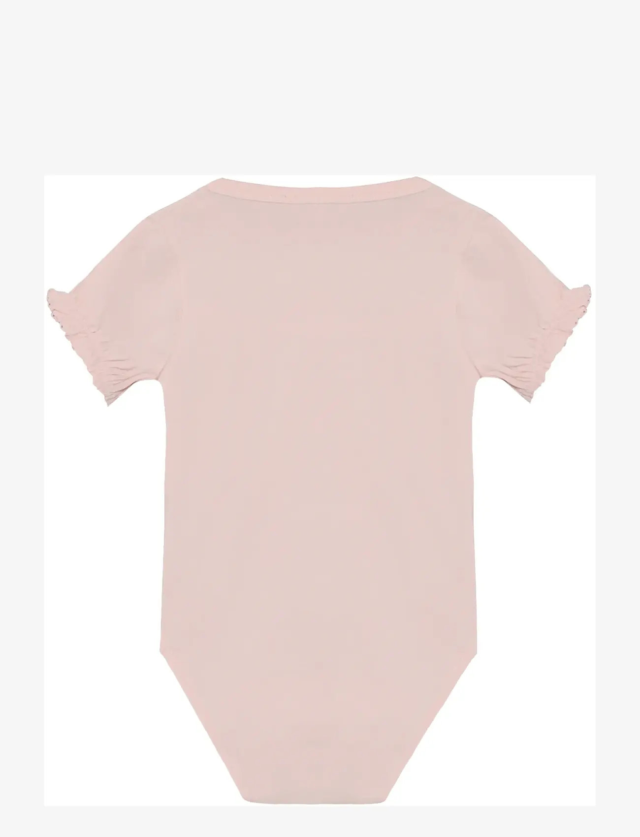 Minymo - Body SS - kortærmede heldragter - peach blush - 2
