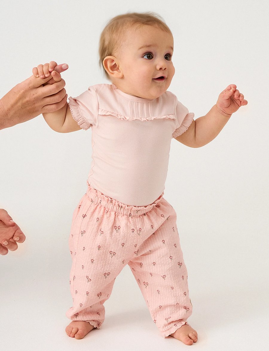 Minymo - Body SS - kurzärmelig - peach blush - 0
