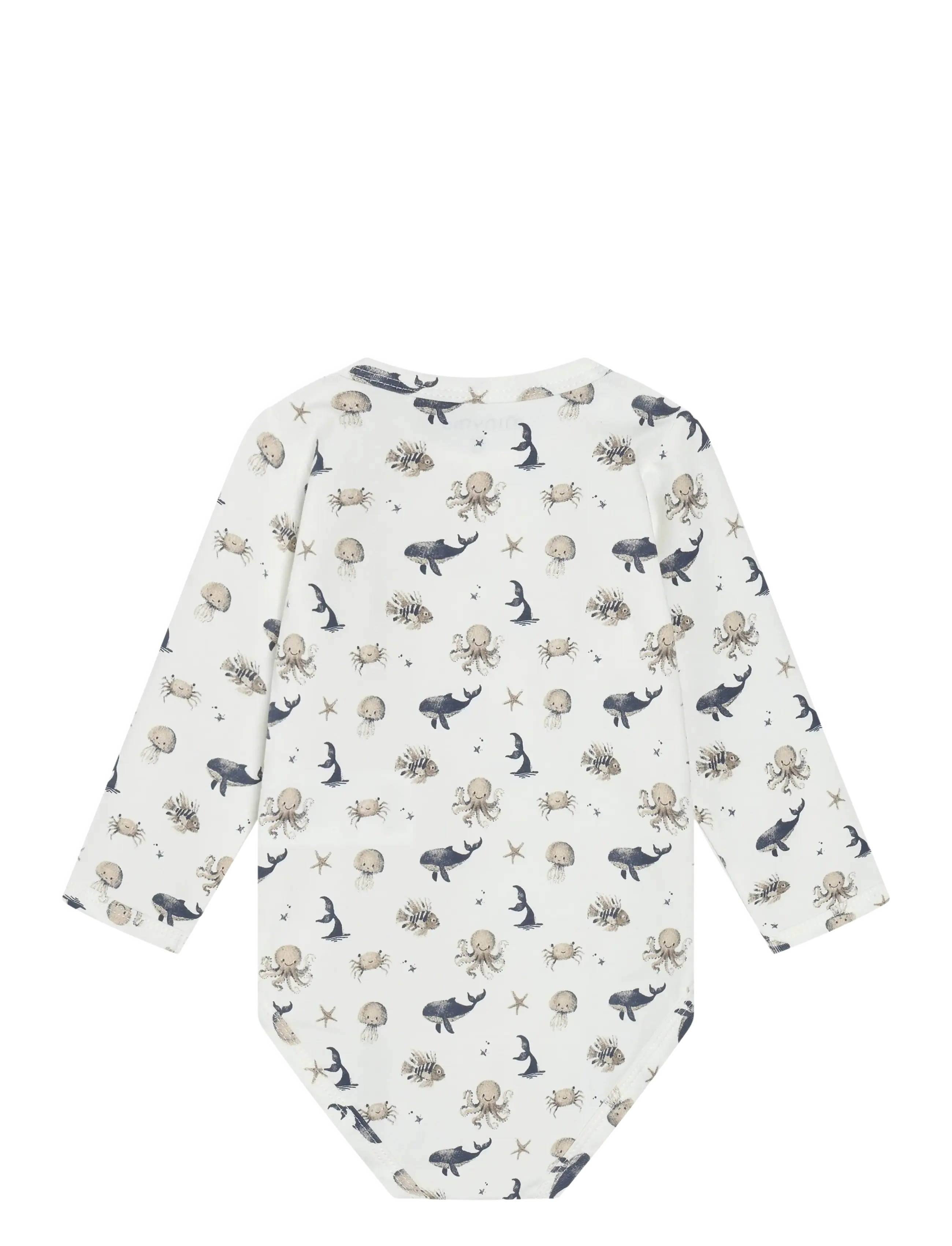 Minymo - Body LS AOP - white pepper - 1