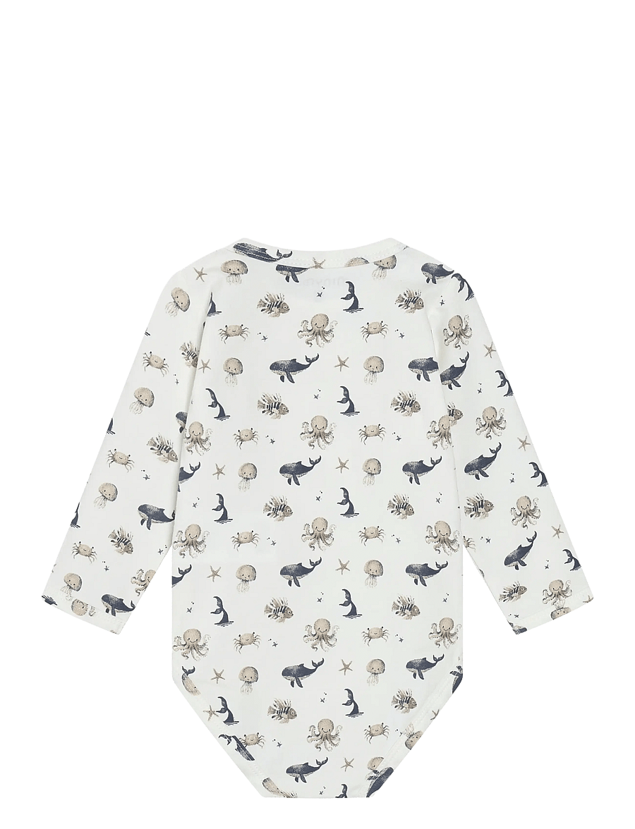 Minymo - Body LS AOP - white pepper - 1