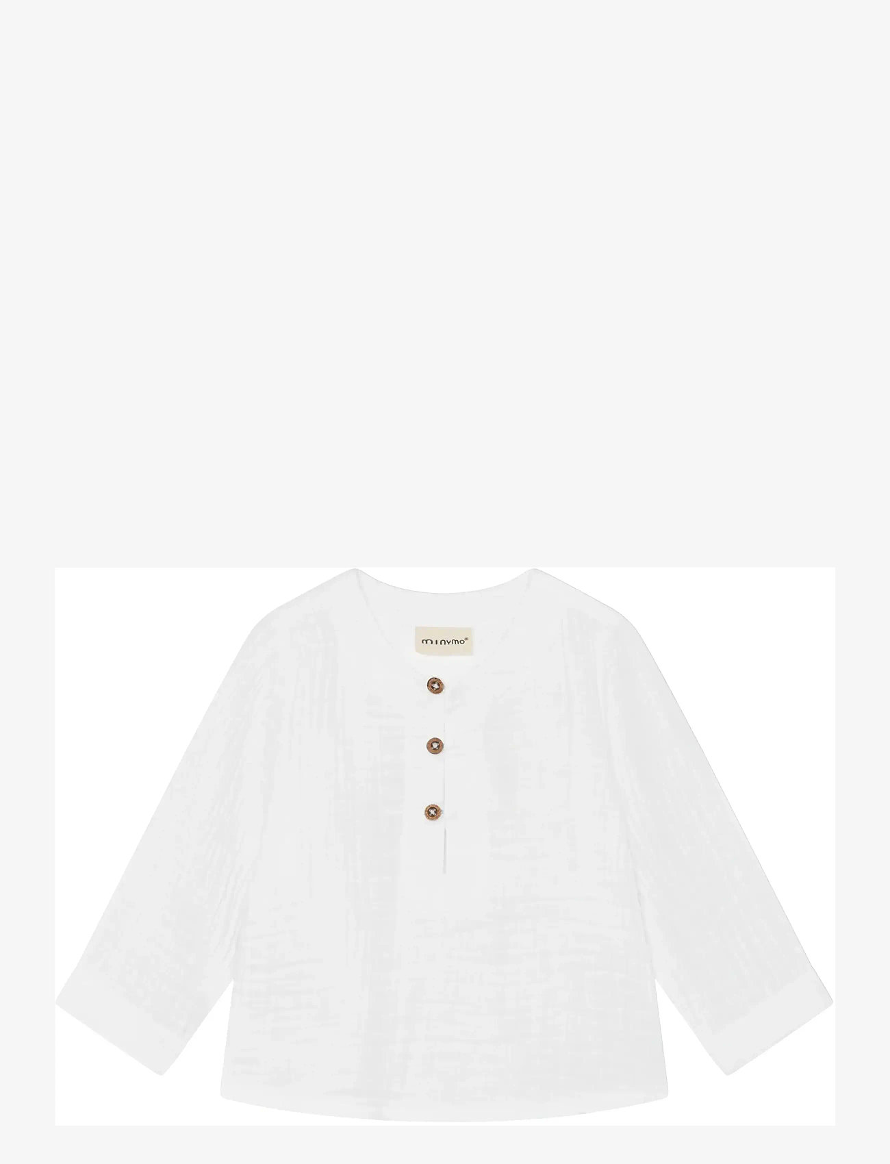 Minymo - Shirt LS - sommerschnäppchen - bright white - 0