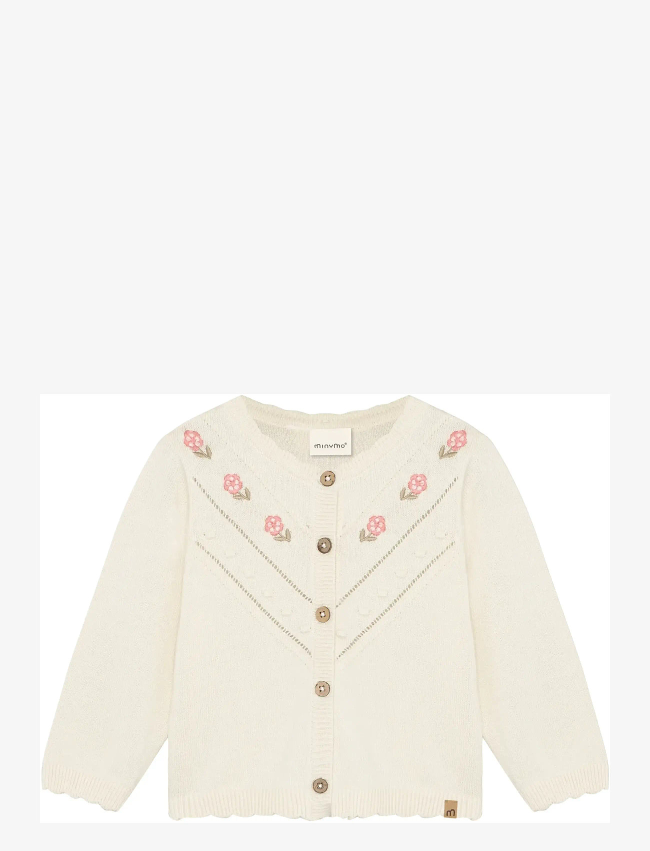 Minymo - Cardigan Knit - cardigans - vanilla ice - 1