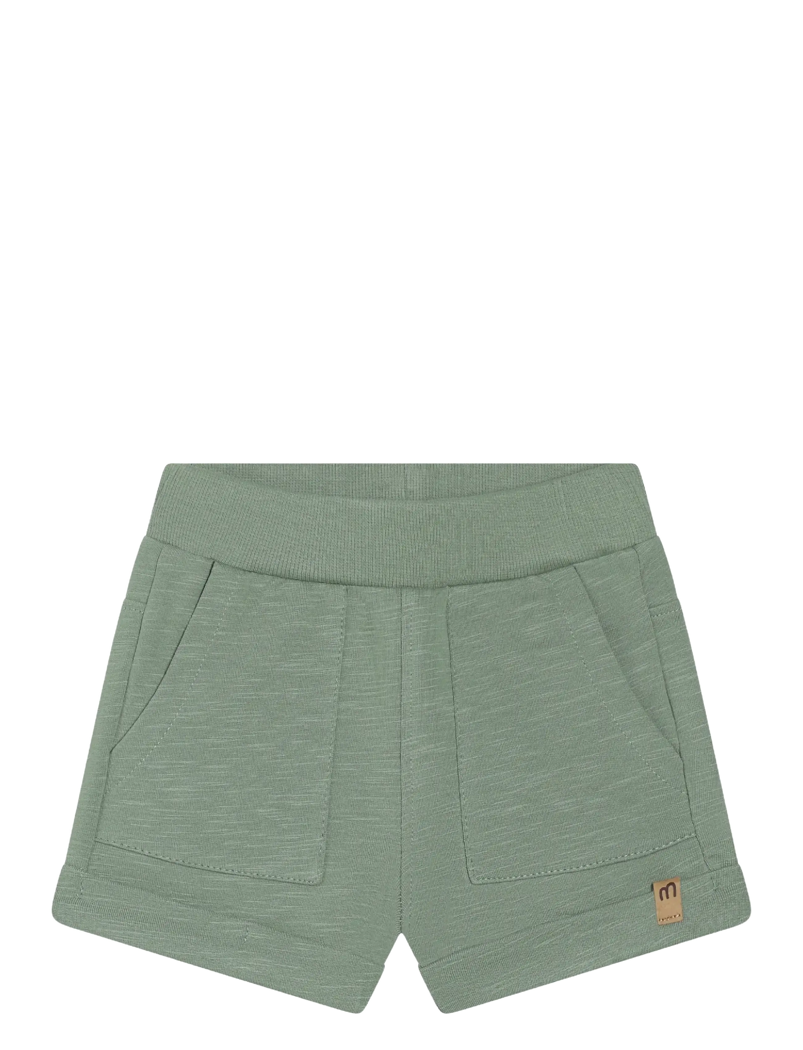 Minymo Shorts Sweat, 74, Green, Shorts > Svedeshorts, Børn