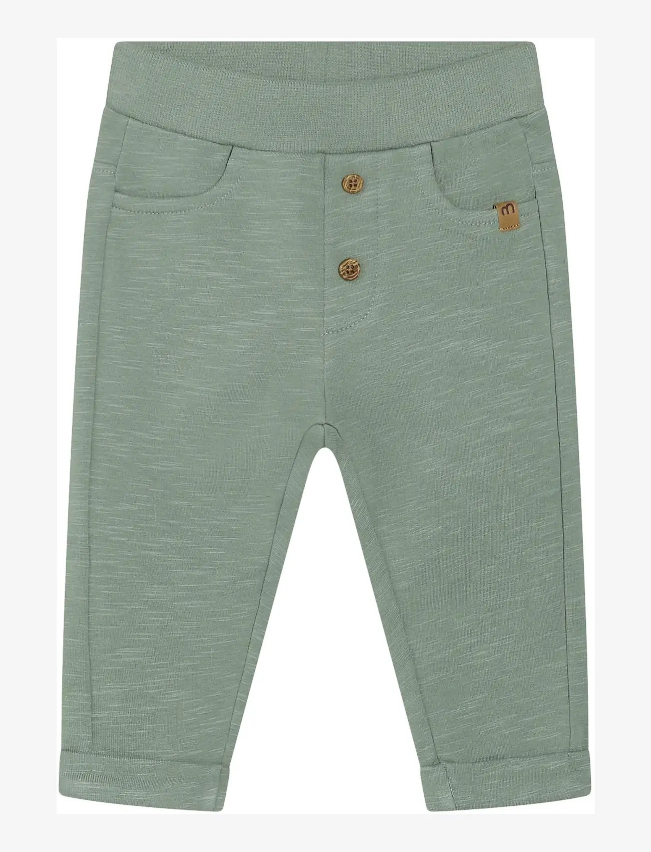 Minymo - Pants Sweat - sweatpants - lily pad - 0