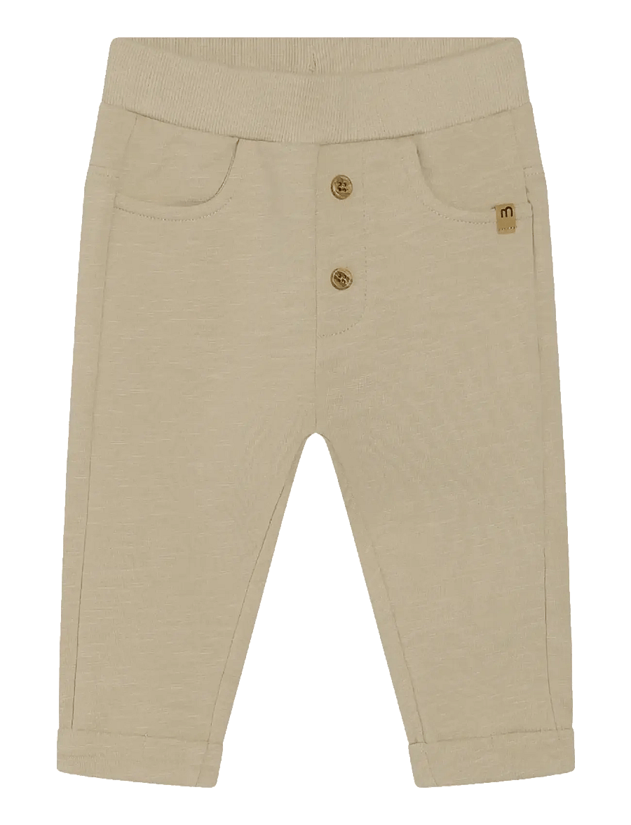 Minymo - Pants Sweat - jogginghosen - white pepper - 0