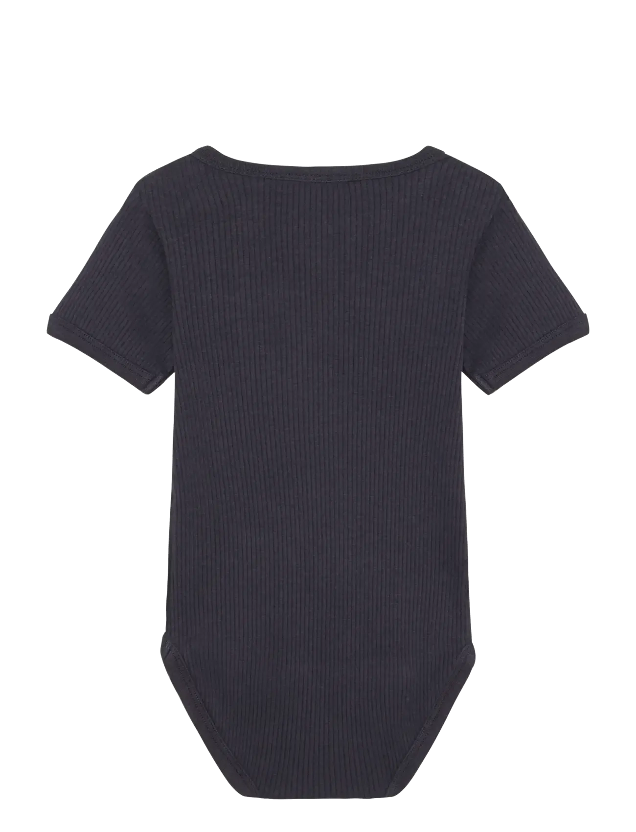 Minymo - Body SS Rib - kortærmede - odyssey gray - 2