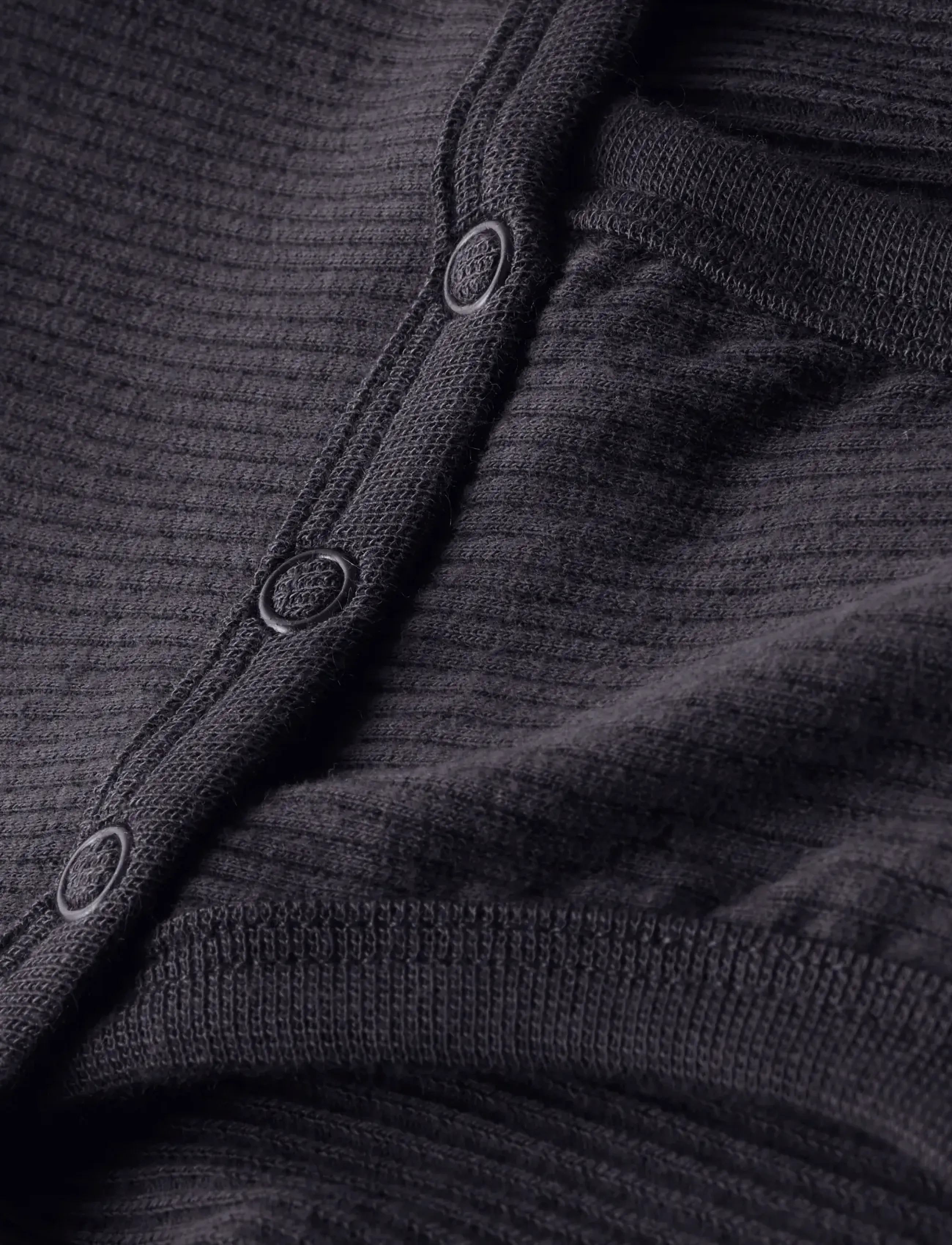 Minymo - Body SS Rib - kortærmede - odyssey gray - 3