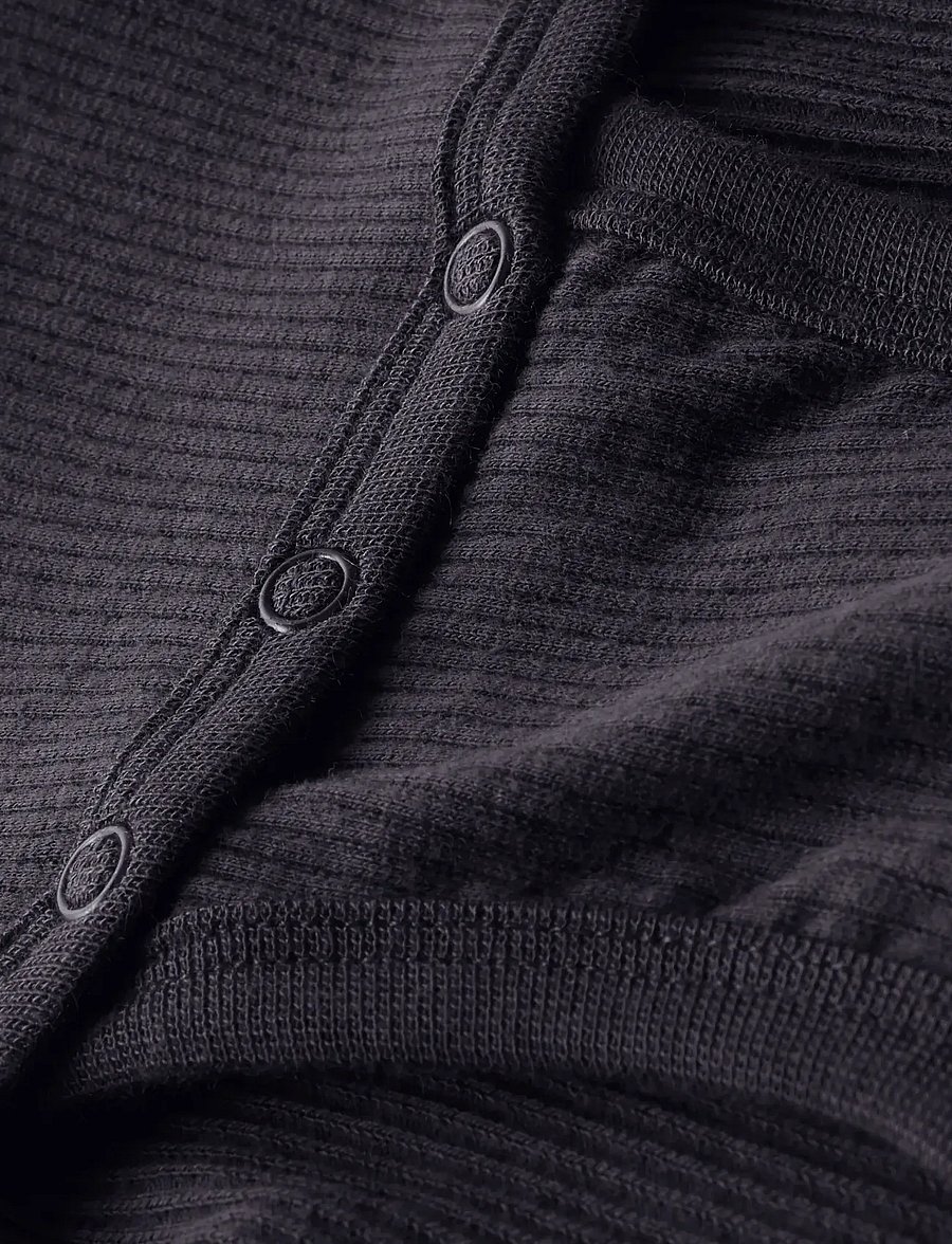 Minymo - Body SS Rib - lühikeste varrukatega bodid - odyssey gray - 3