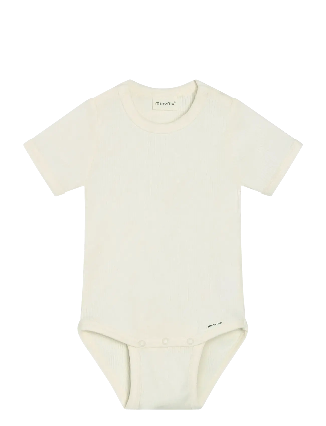 Minymo Body SS Rib - Uus - VANILLA ICE / cream