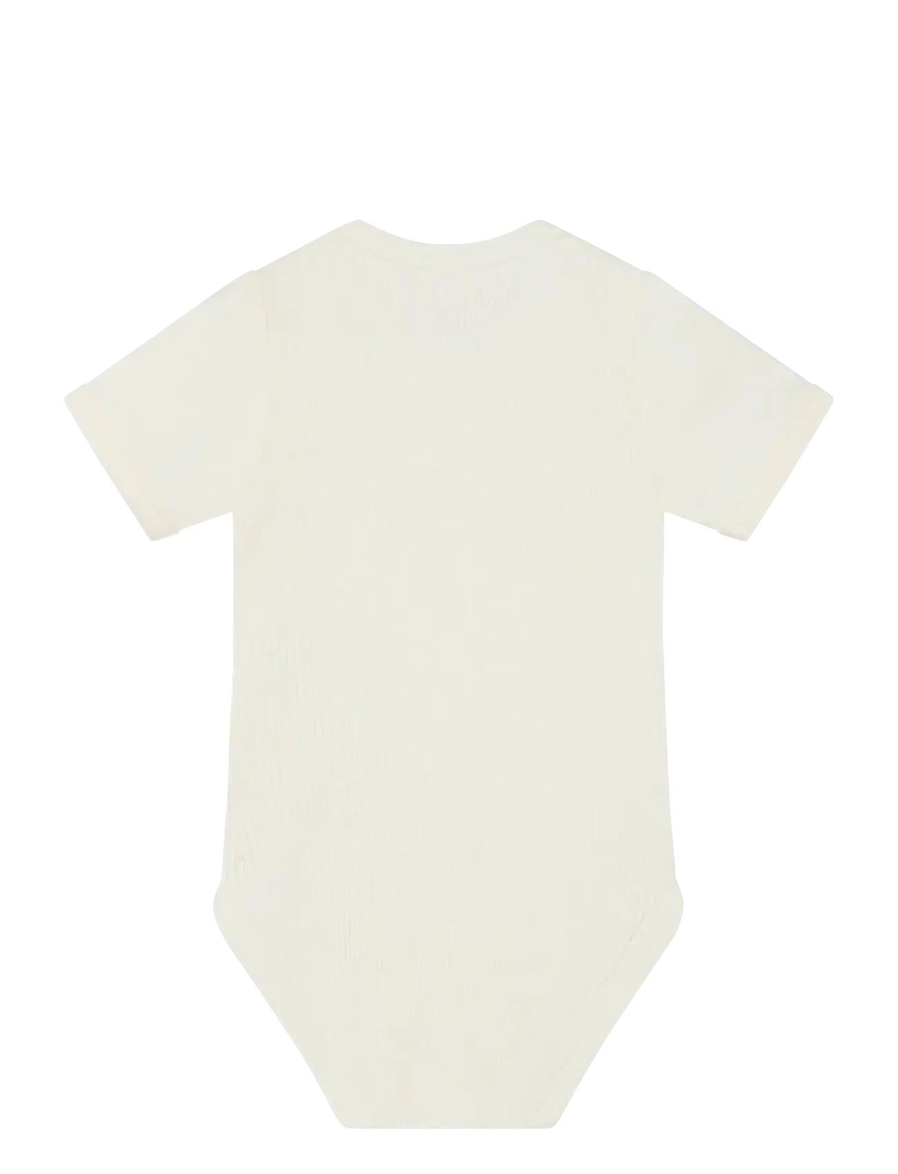 Minymo - Body SS Rib - kortærmede - vanilla ice - 1