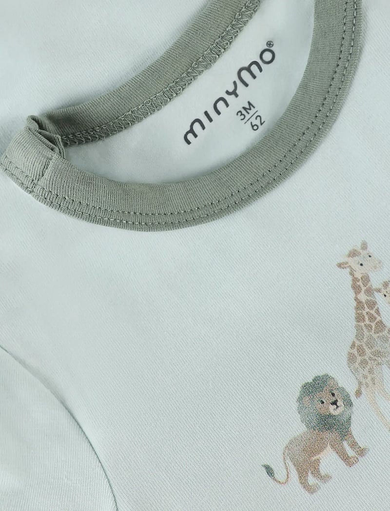 Minymo - Body SS - sprout green - 2