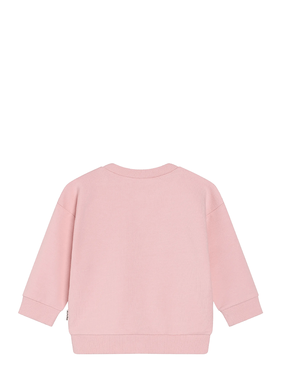 Minymo - Sweatshirt LS - rosy tough - 1