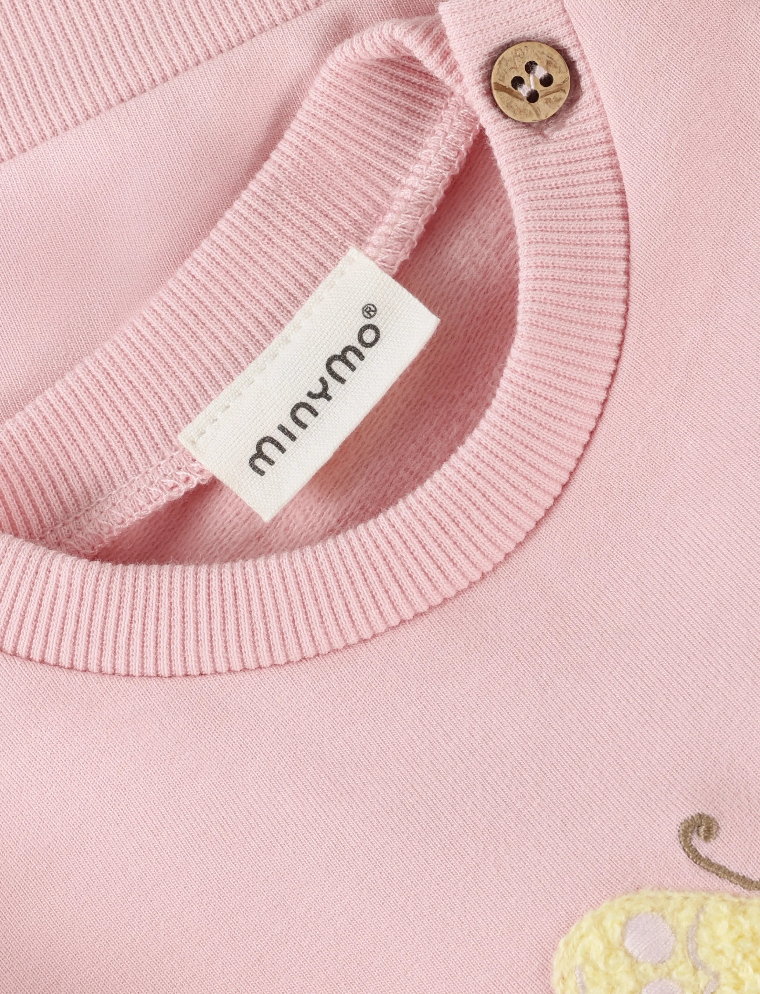 Minymo - Sweatshirt LS - rosy tough - 2