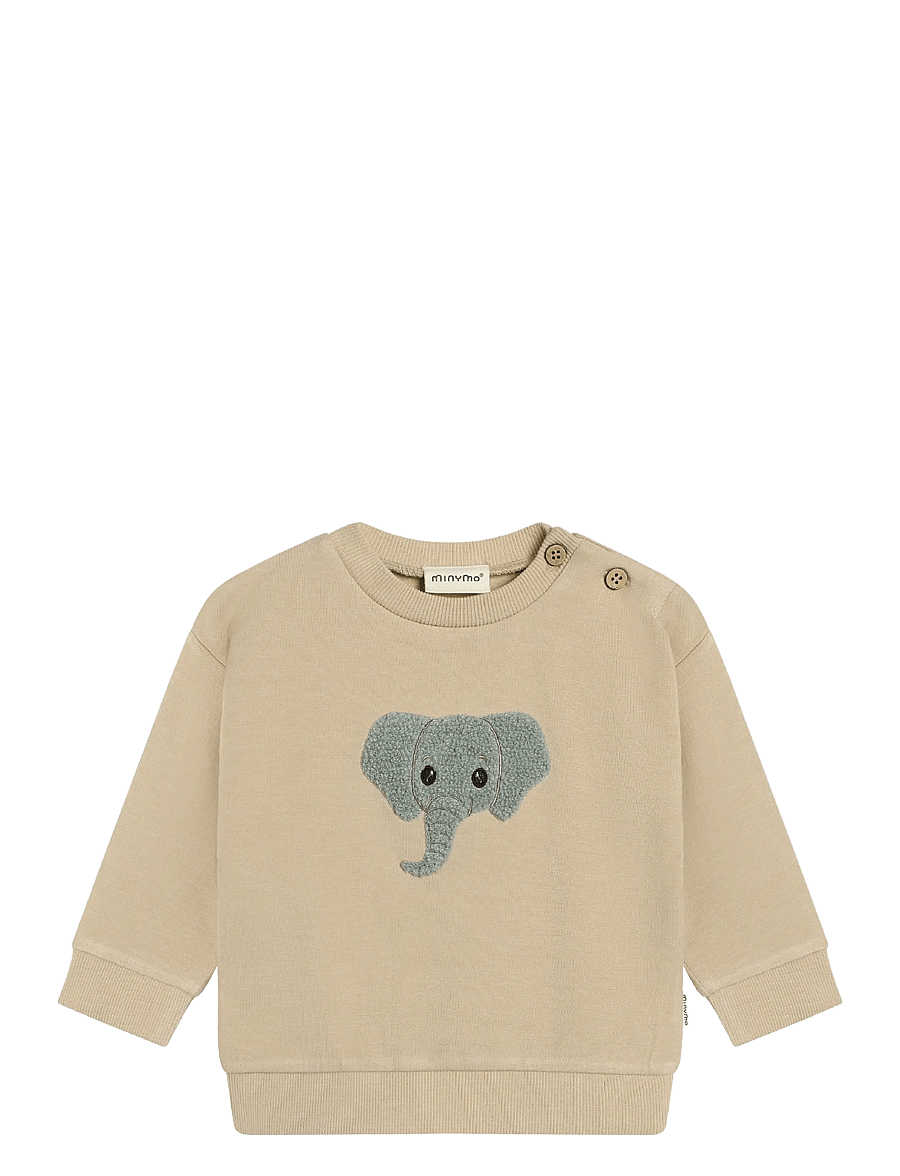 Minymo - Sweatshirt LS - white pepper - 0