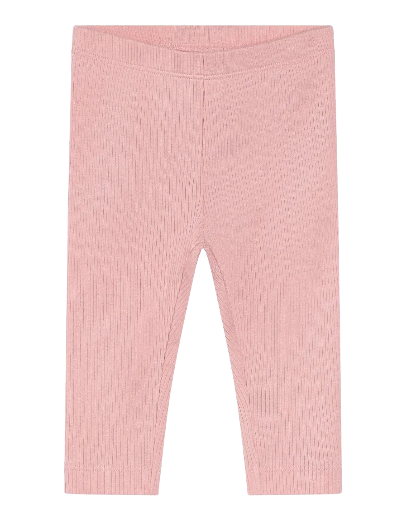 Minymo Leggings Rib, 92, Unterteile, Rosa - Leggings, Kinder