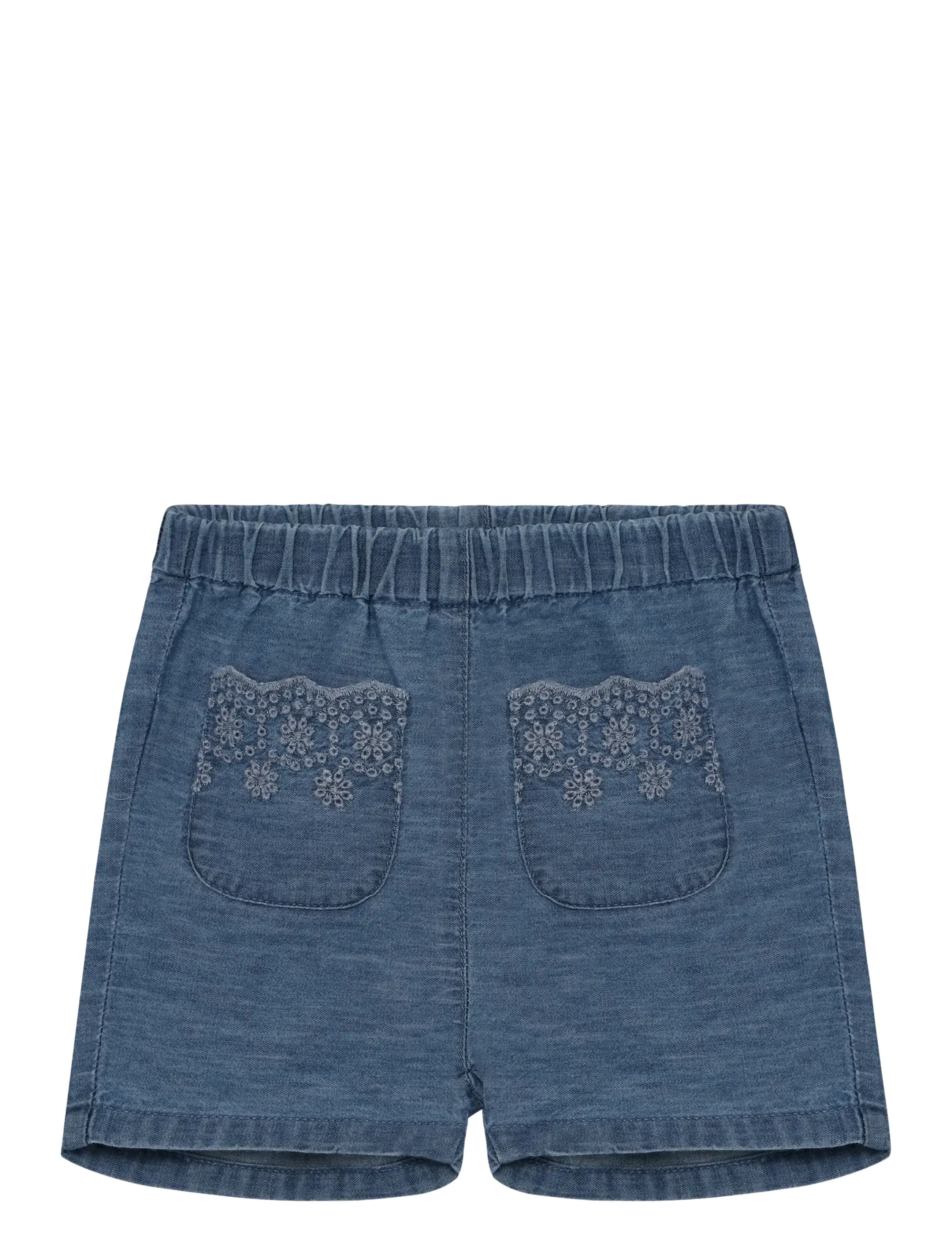 MINYMO Shorts Chambray Blau - 86 - Kinder