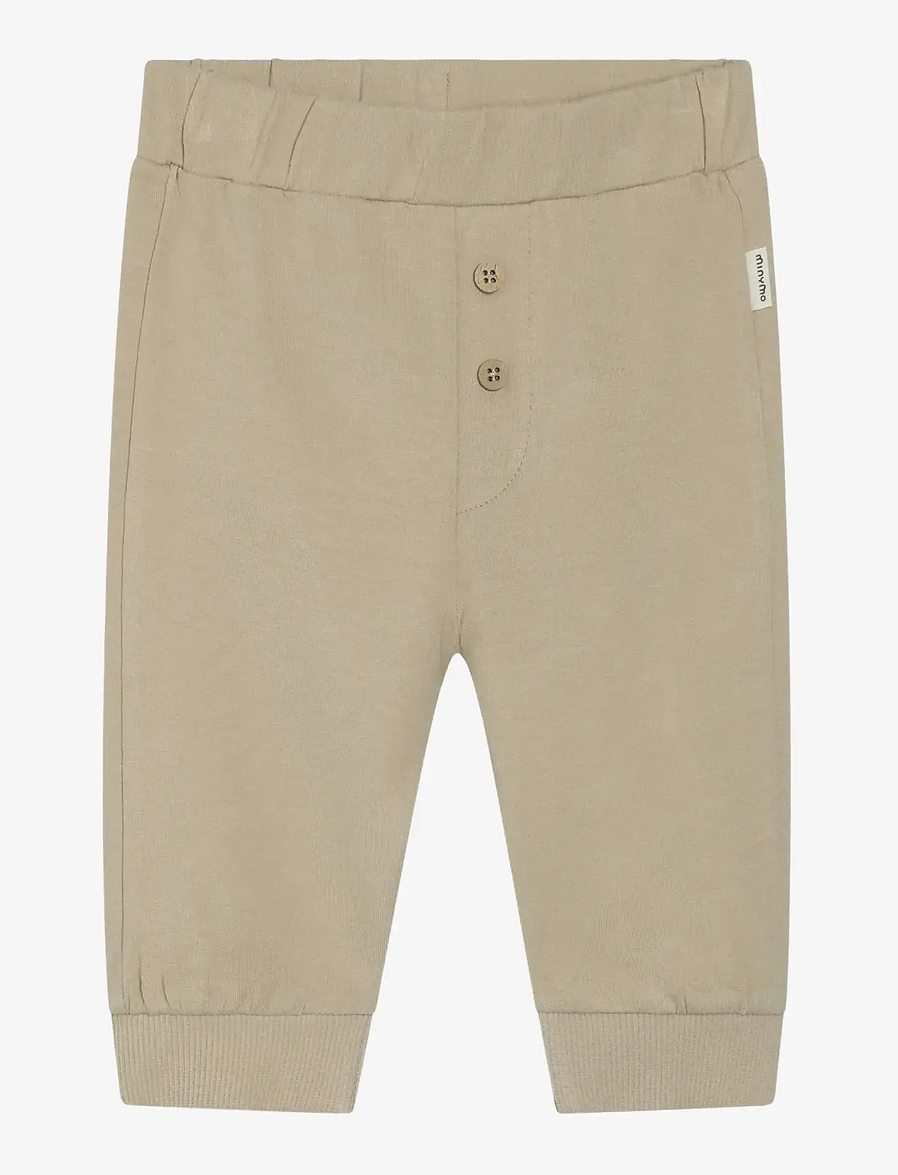 Minymo - Pants Sweat - white pepper - 1