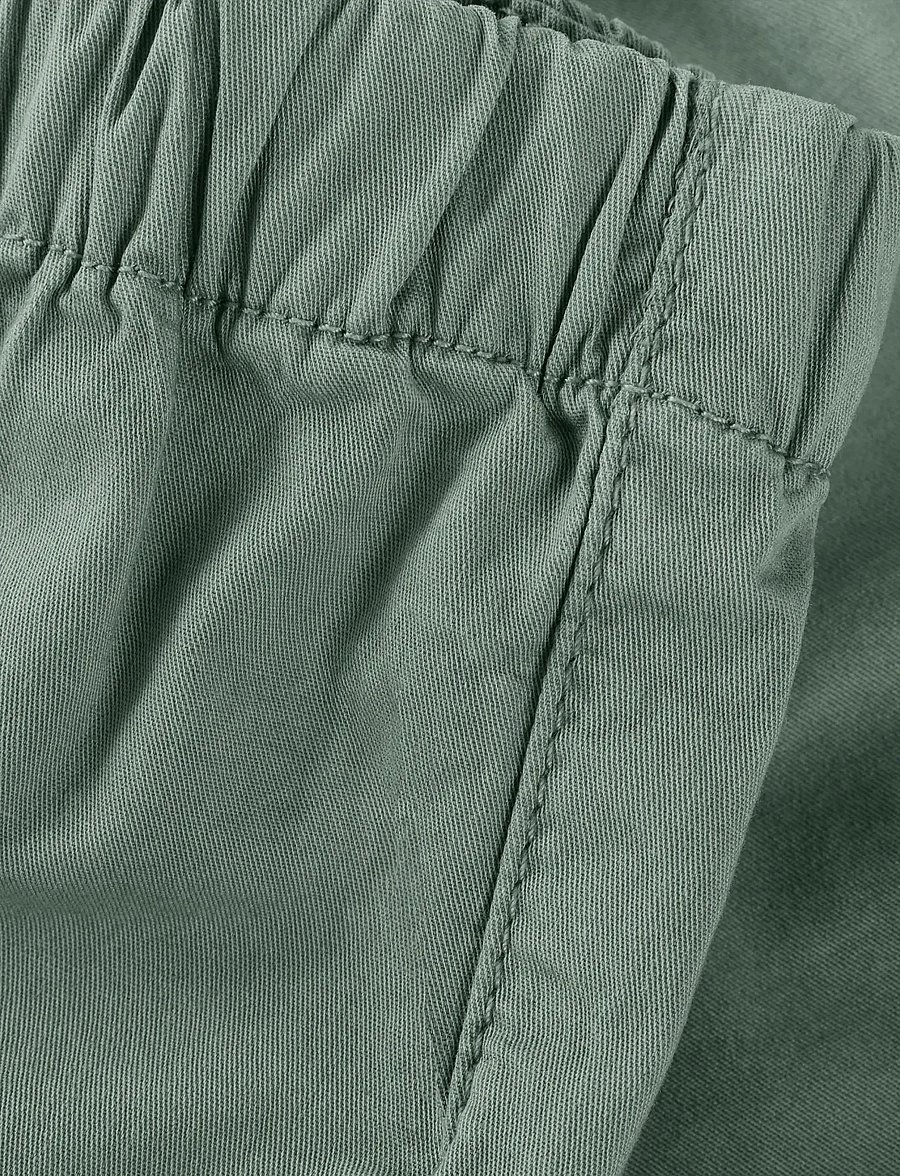Minymo - Shorts Twill - vabaaja lühikesed püksid - lily pad - 3