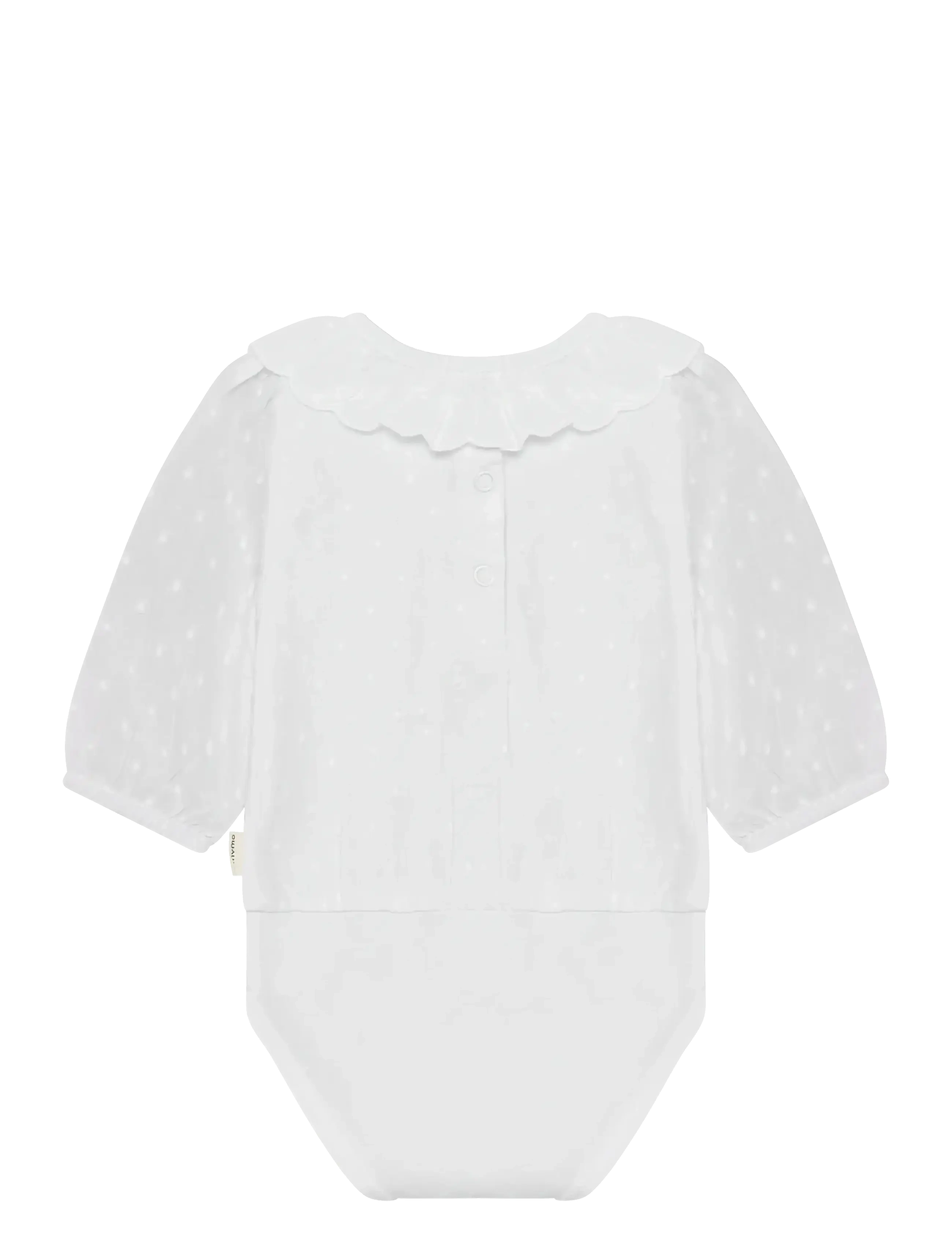 Minymo - Body LS w. Lining - suvised sooduspakkumised - bright white - 2