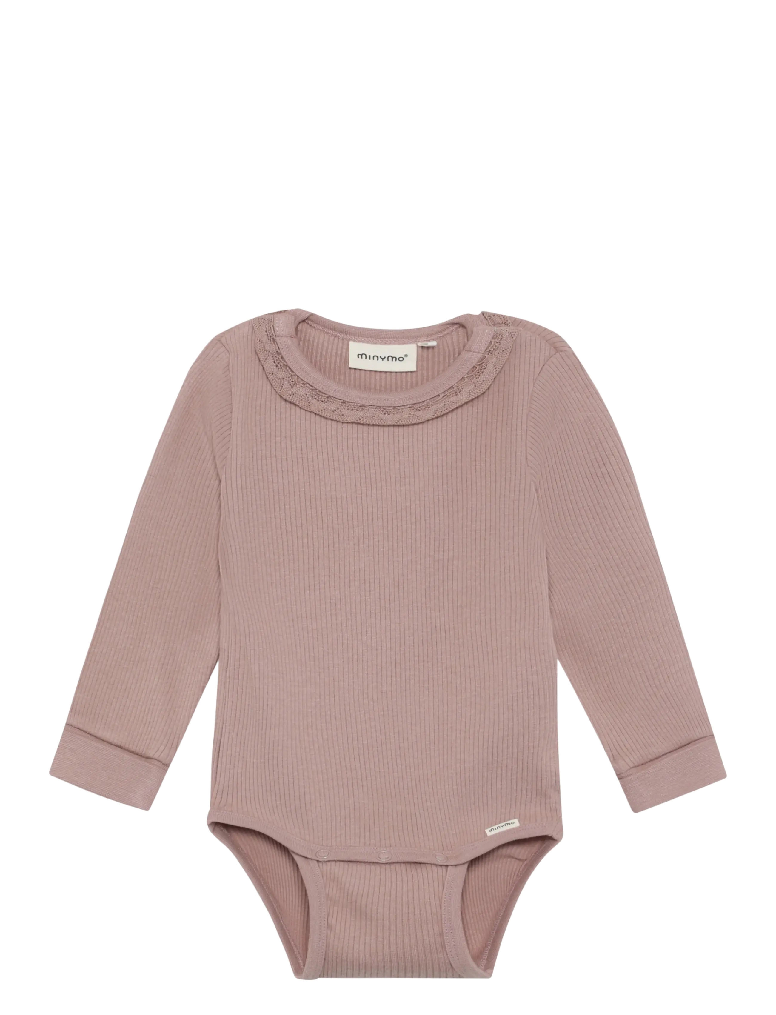 Minymo Body LS Rib - Minymo - FAWN / beige