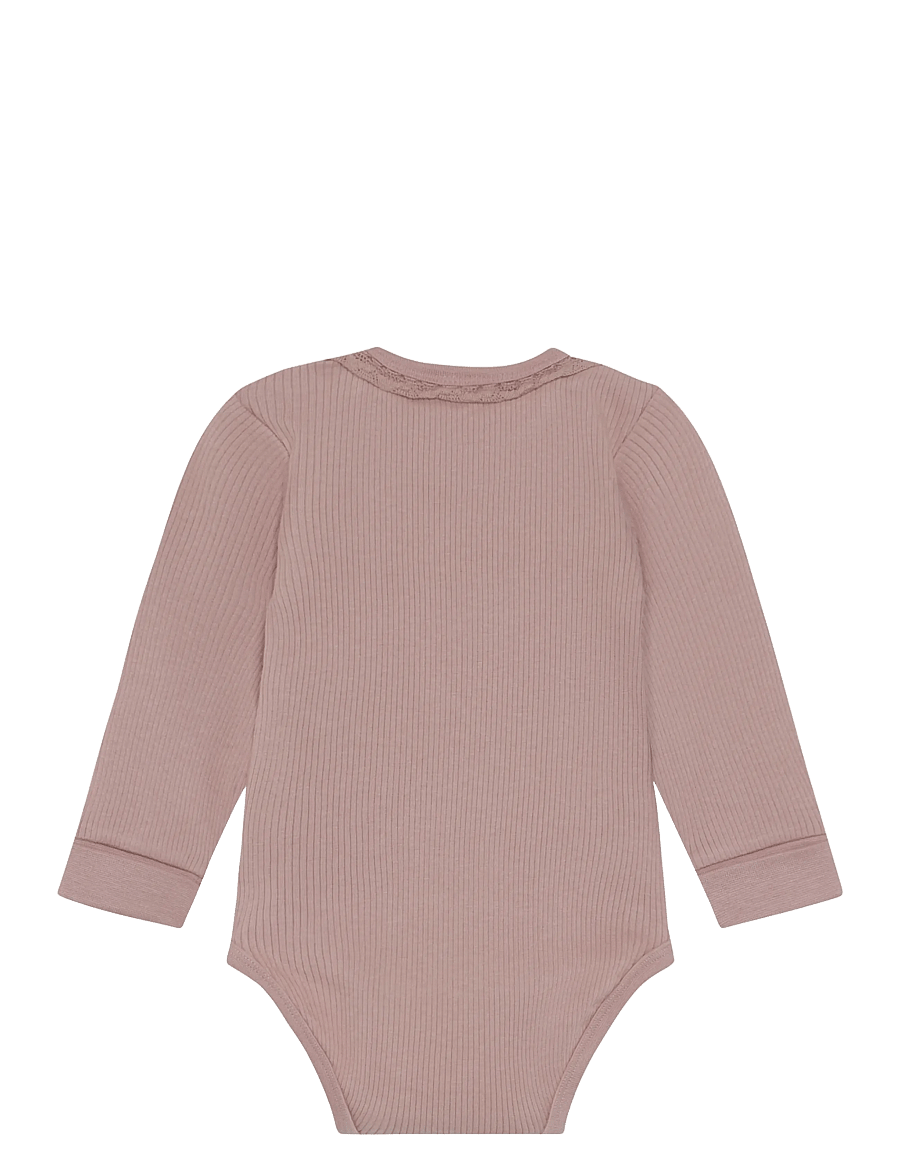 Minymo - Body LS Rib - einkaufen nach alter von - fawn - 2