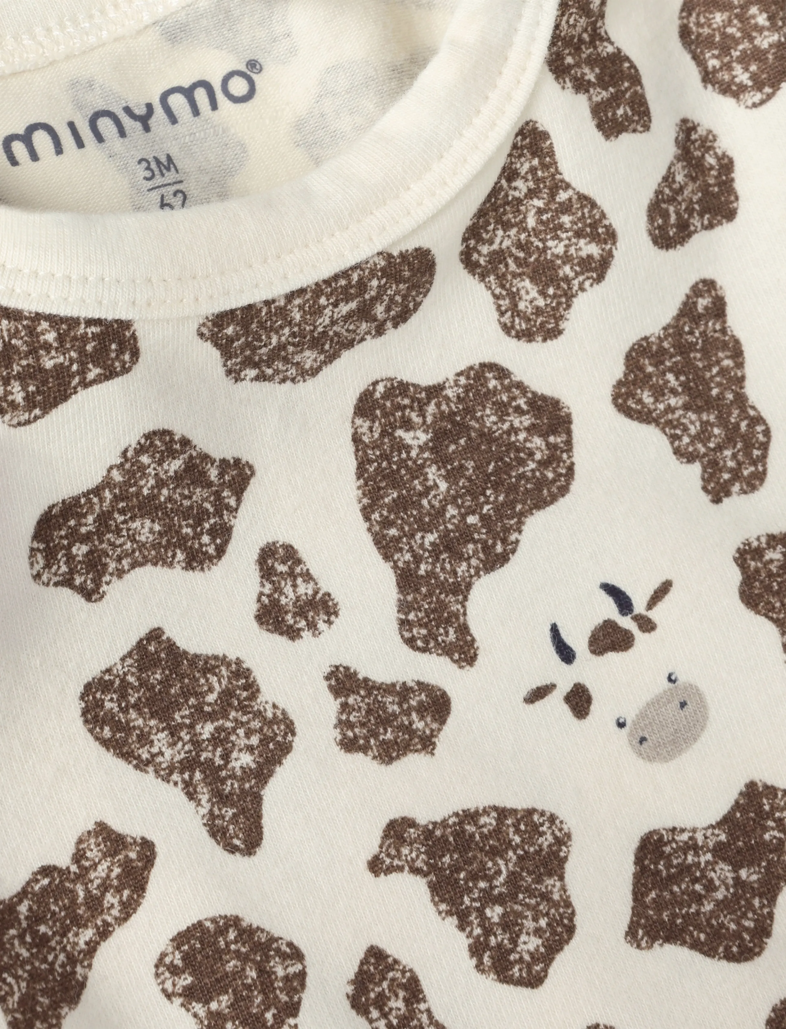 Minymo - Body LS AOP - seedpearl - 2